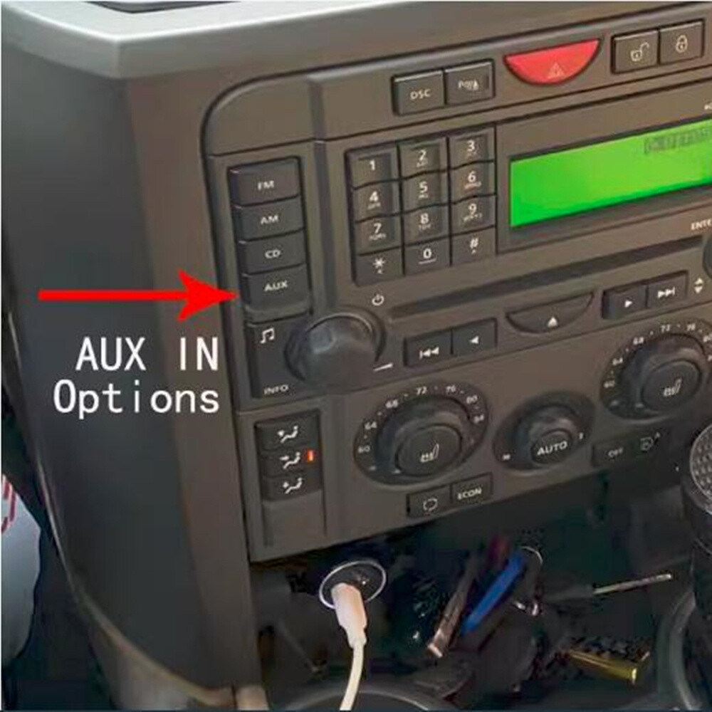 Wireless Bluetooth Module AUX Adapter 12 Pins For Land Rover Range Rover Jaguar