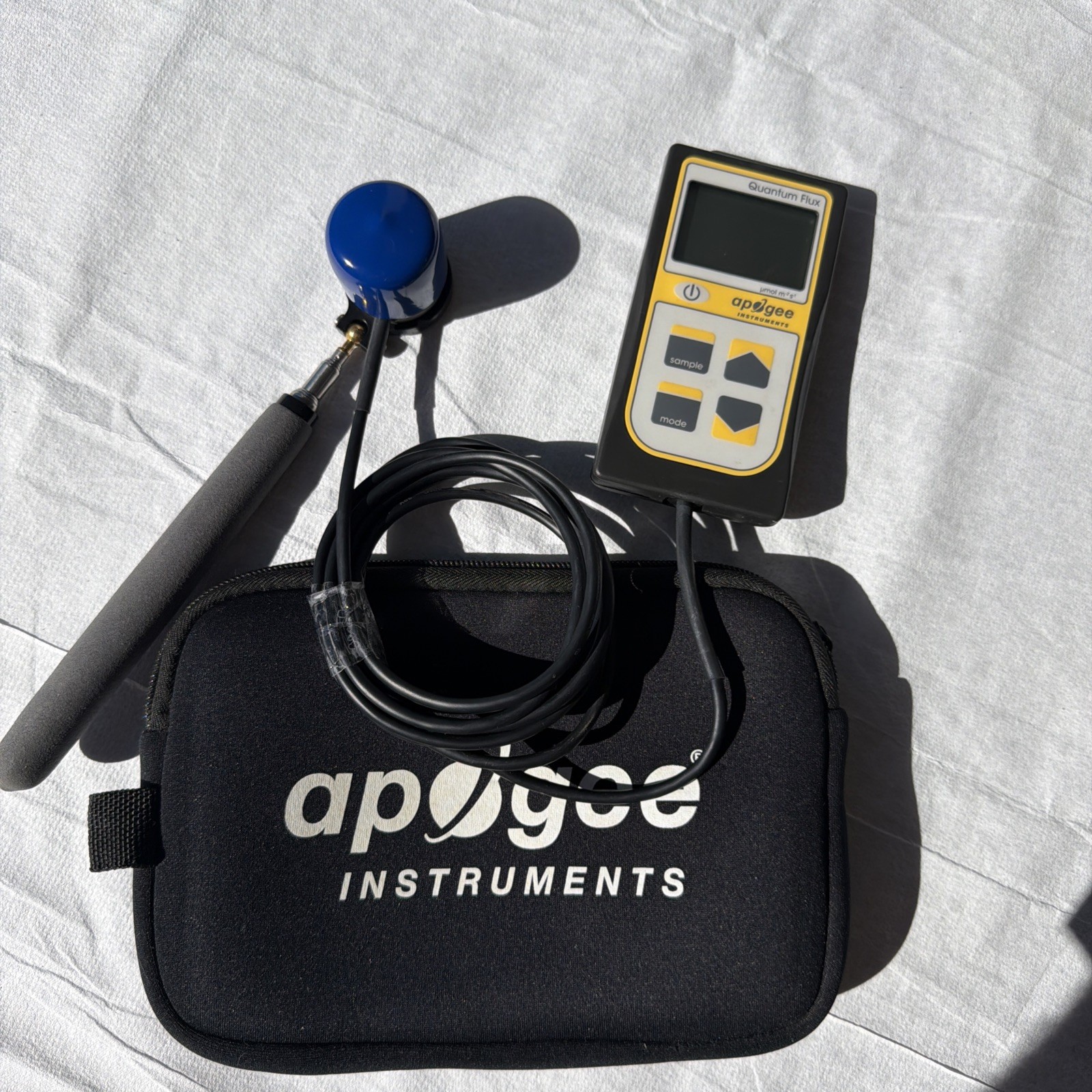 Apogee MQ-610 Quantum Flux PAR Meter Light Sensor w/ Case