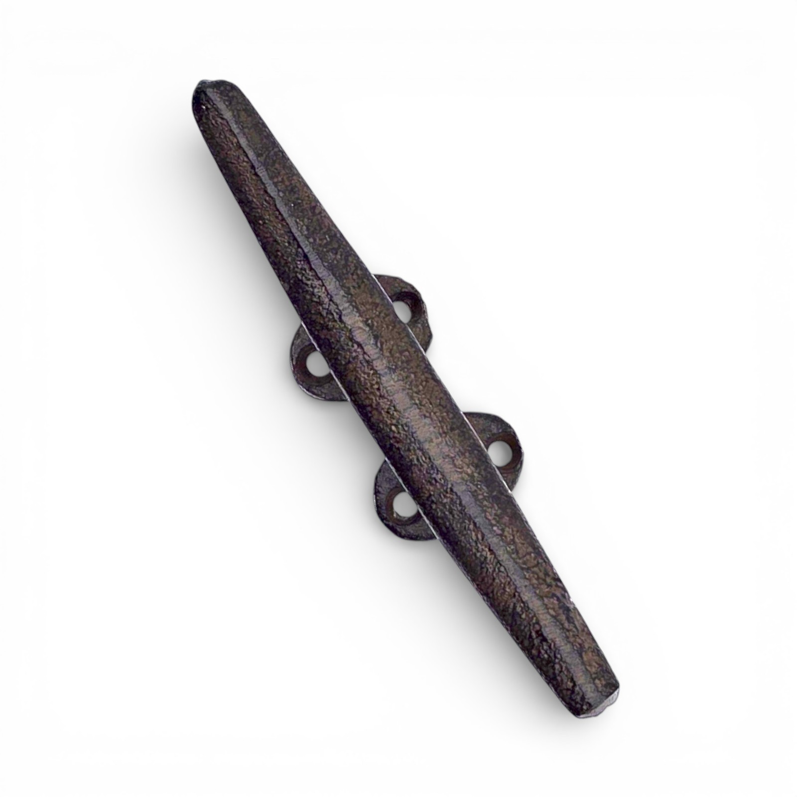 Cleat Boat Hook Handle Cast Iron Ship Dock Nautical Decor Rustic Finish 5 inch