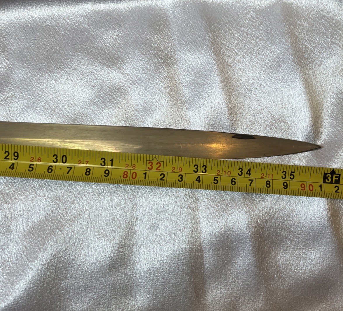 Antique German Officer Dress Sword Lion Head Pommel Solingen c.1900