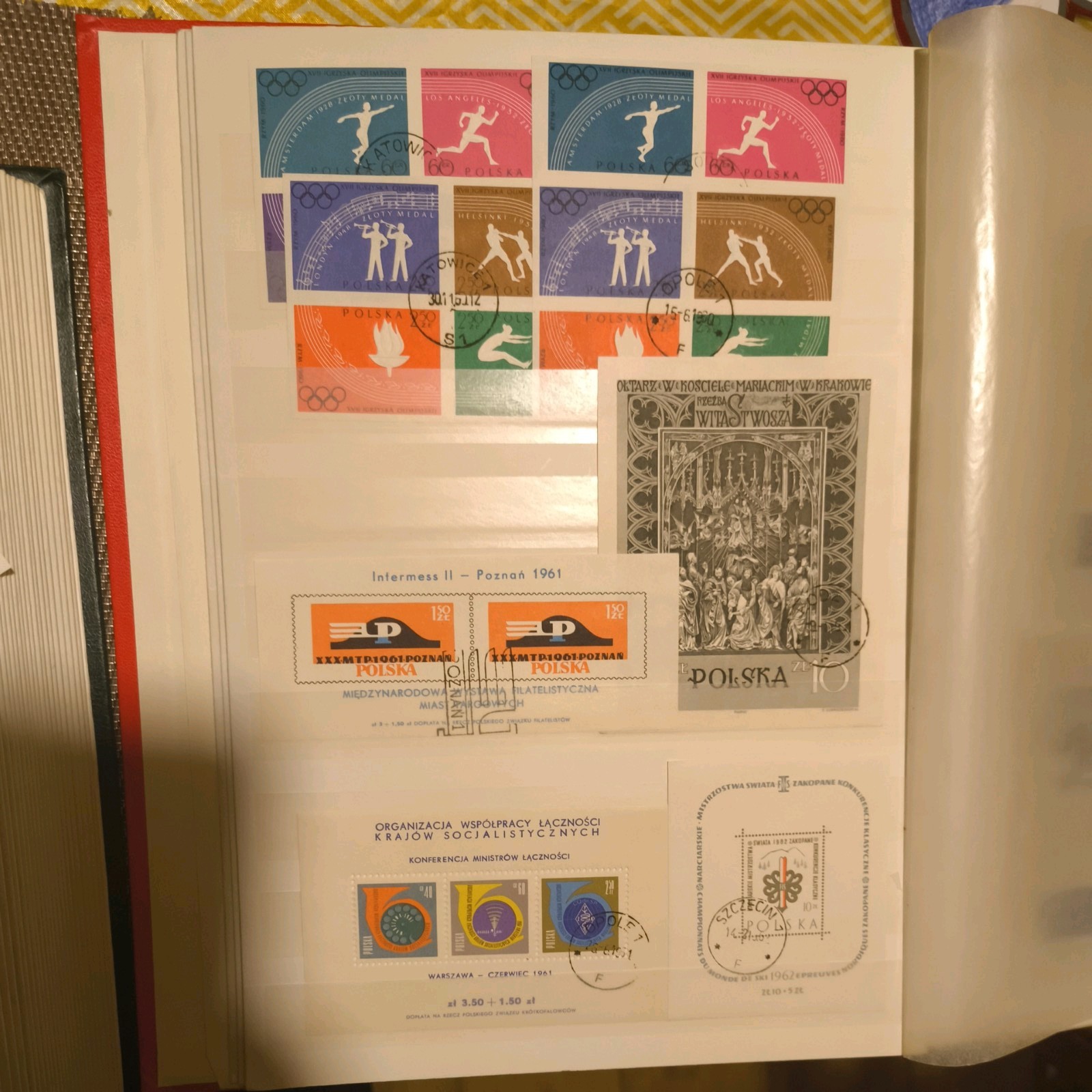 COLLECTION OF POLAND POLISH POLSKA STAMPS, GG