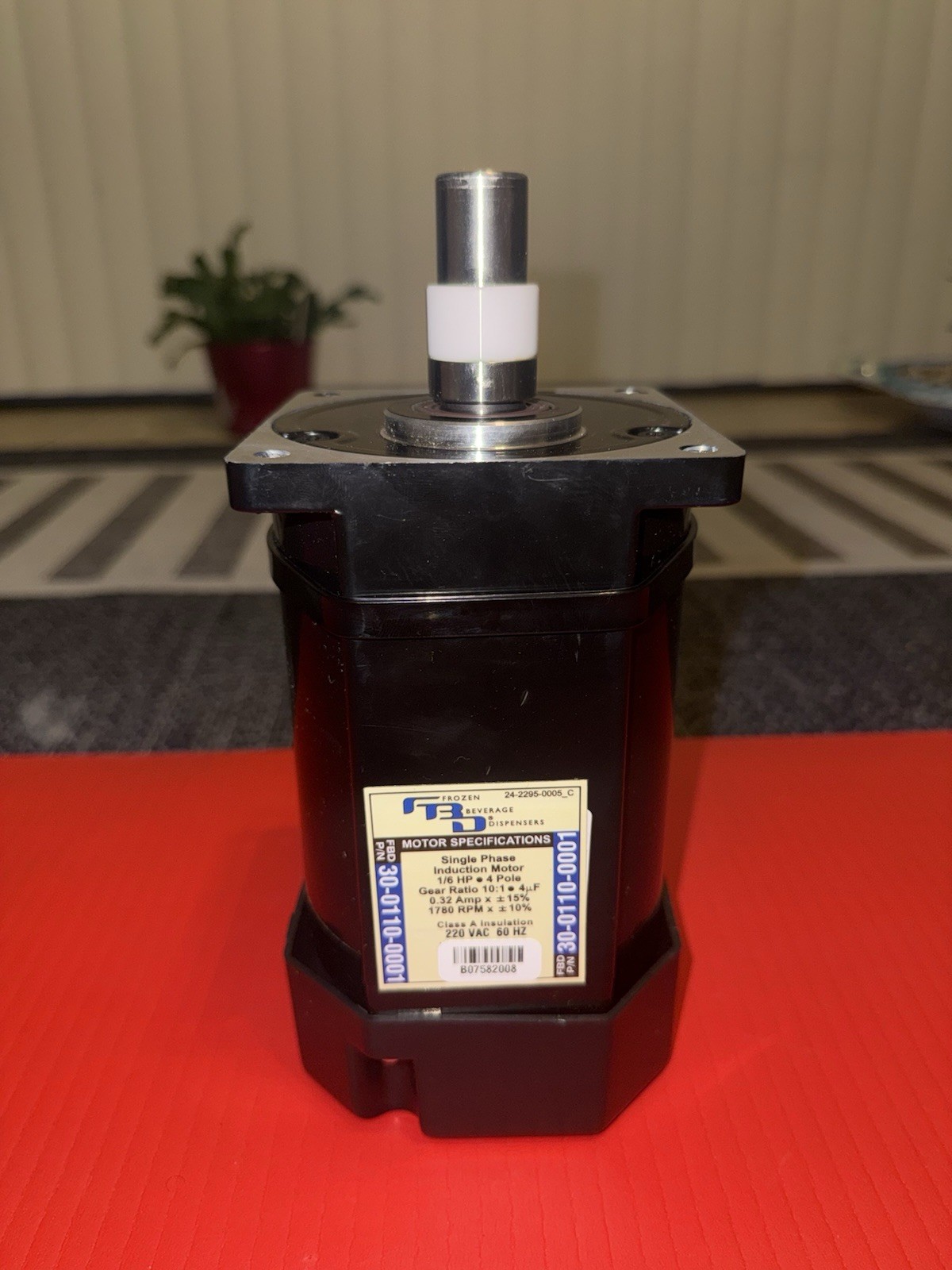 FBD 30-0110-0001 Electric Motor - Drink Beater Frozen Beverage Dispenser new