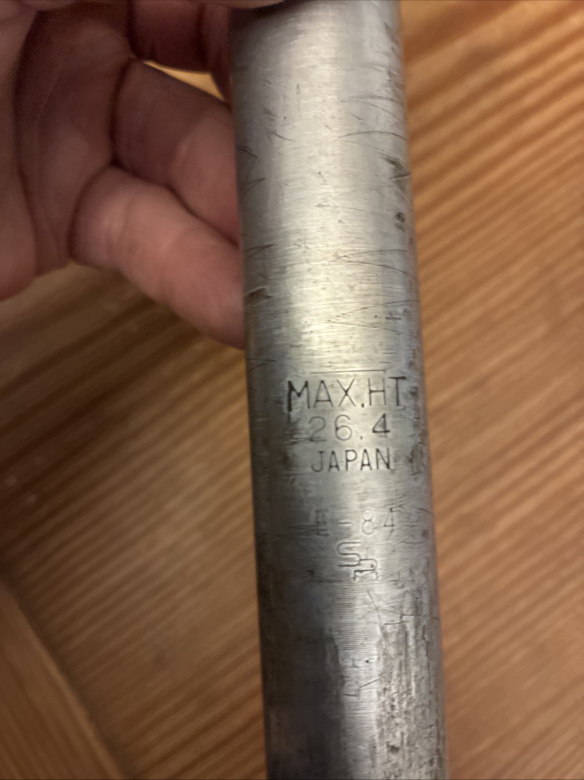 Vintage Sakae Mate-100 Seat Post 26.4 Adjustable Quick Release Old School