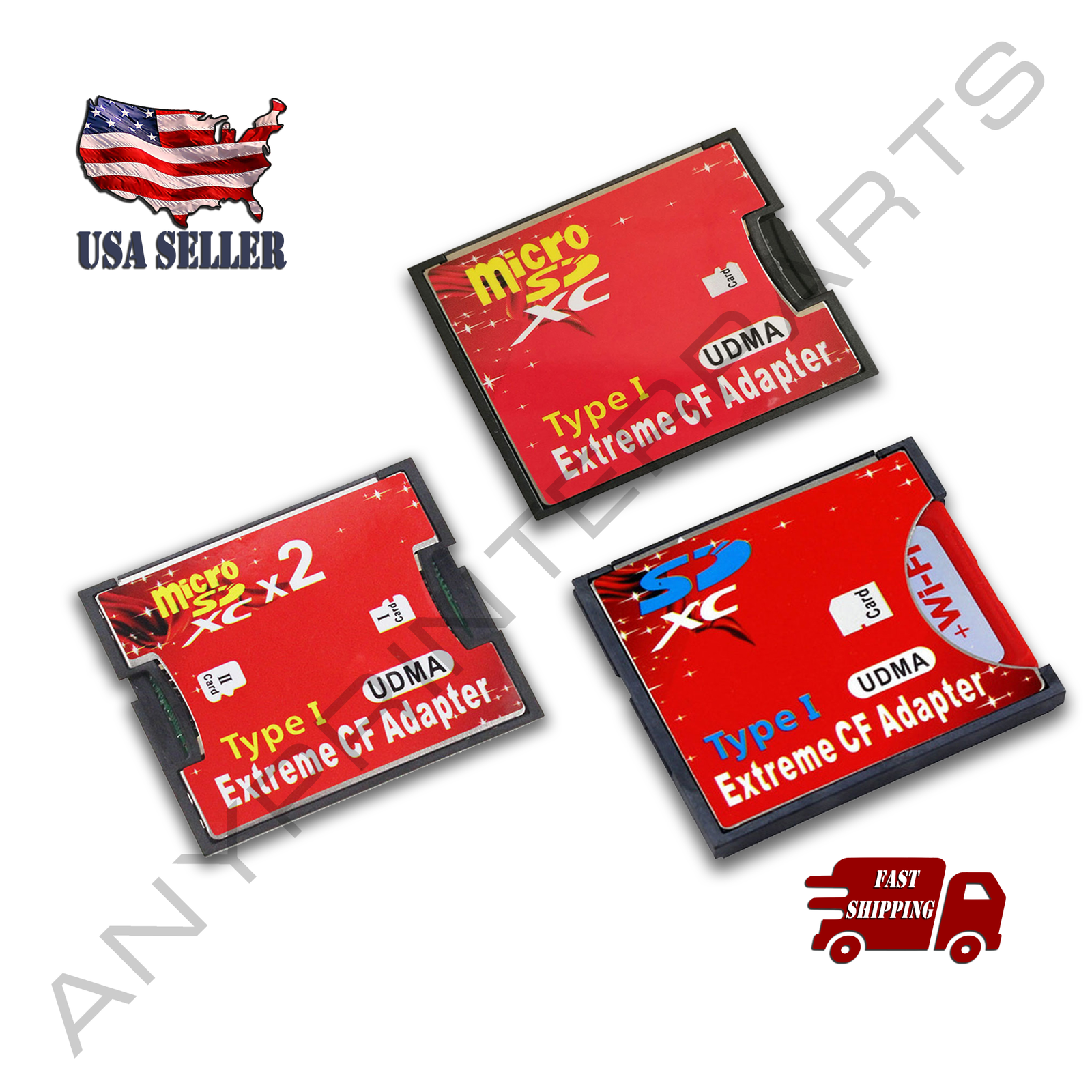 Extreme CF Compact Flash Memory Card Reader Adapter Type I