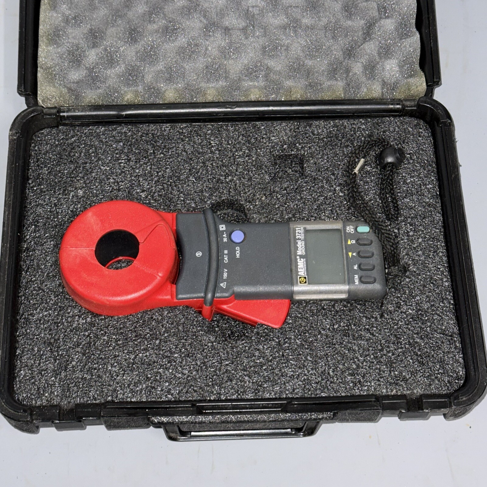 AEMC 3731 Clamp On Ground Resistance Meter Tester - Tested