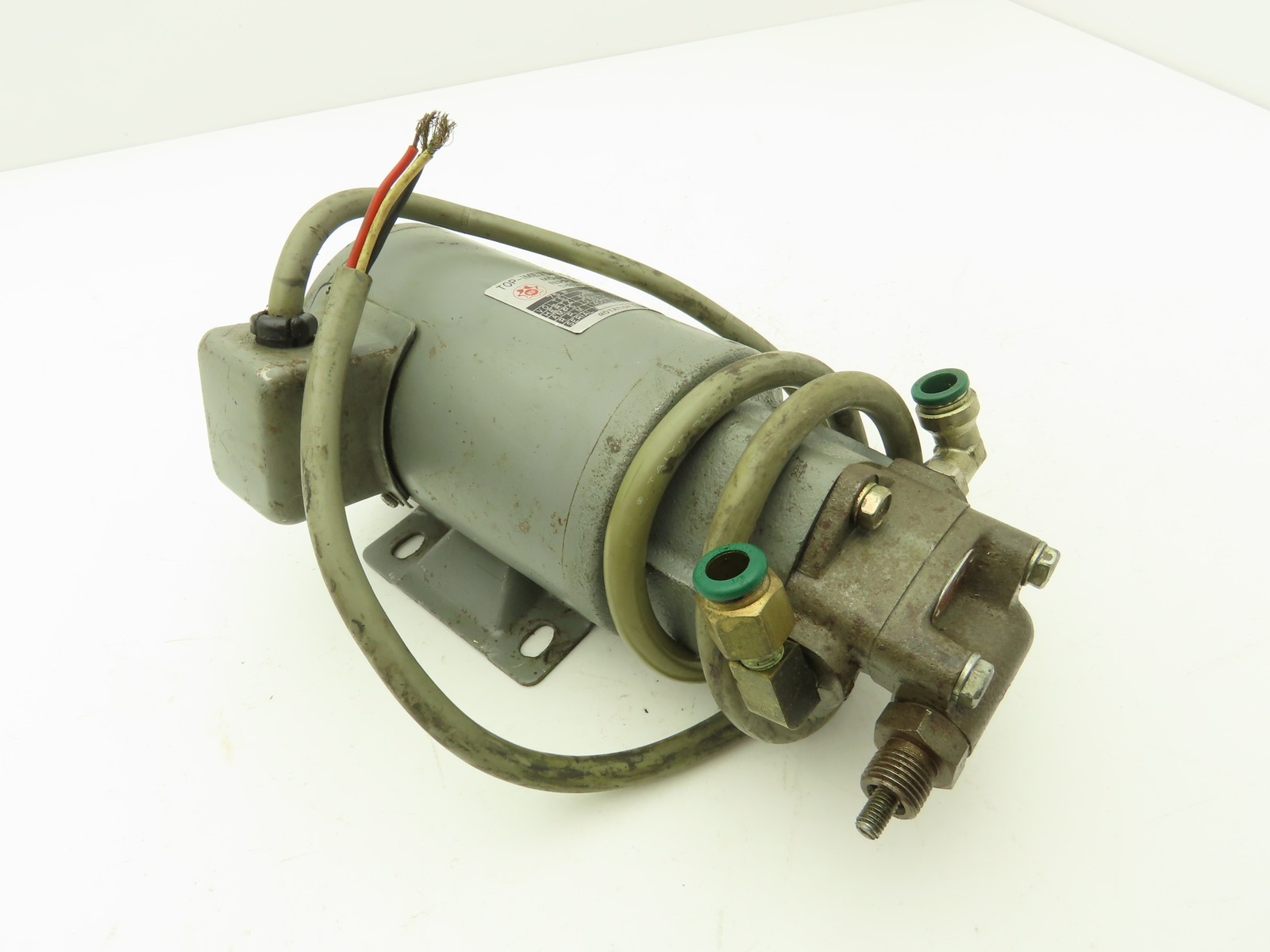 Nippon TOP-IME75-1 Trochoid Gerotor Hydraulic Pump Motor 4P 220V TOP-10-MA-VB