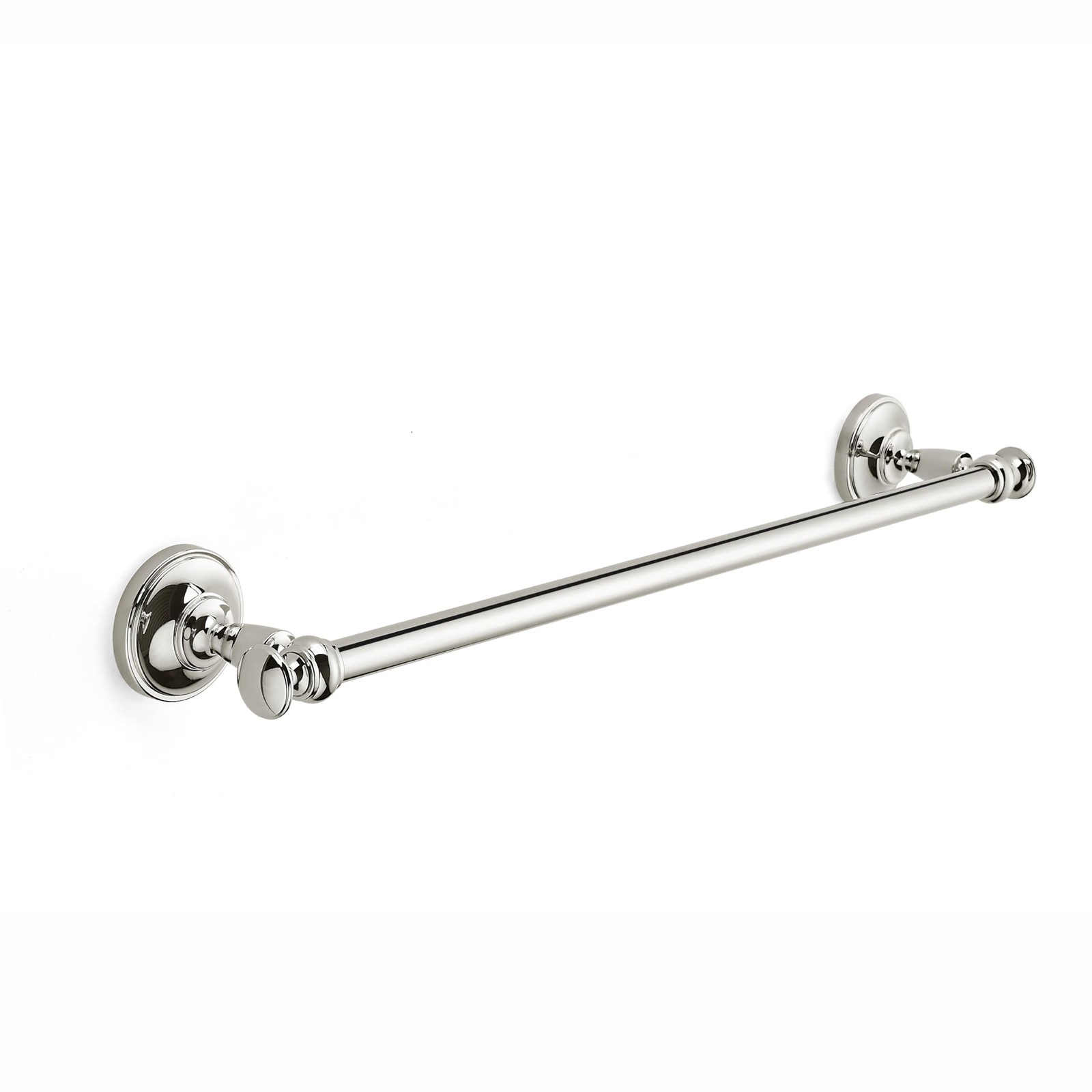 1 Pack Vibrant Polished Nickel Towel Bar 18 Inch Towel Rack for Bathroom Wall...