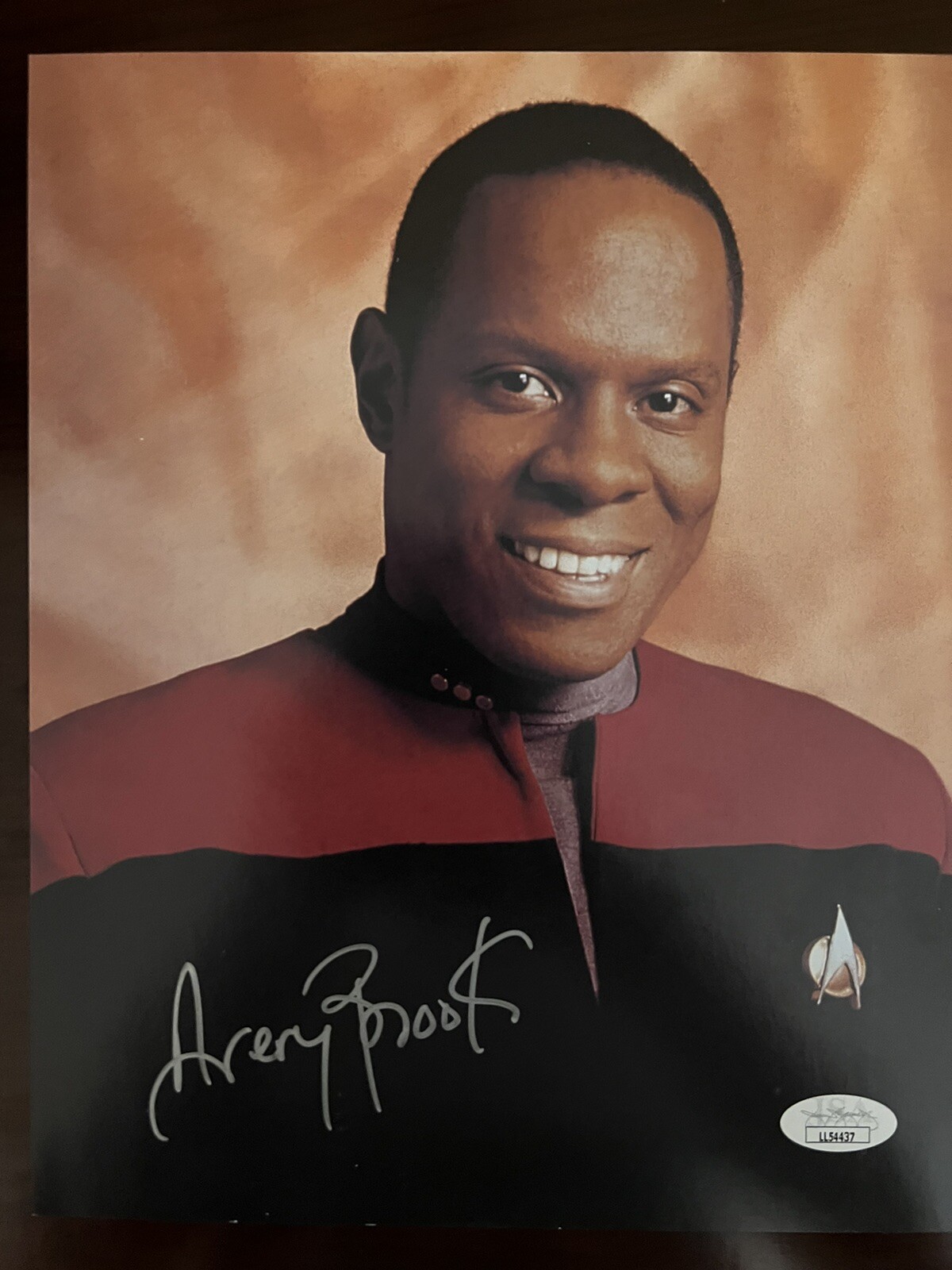 Avery Brooks "Sisko" Hand Signed in Person Autograph Star Trek DS9 RARE JSA COA