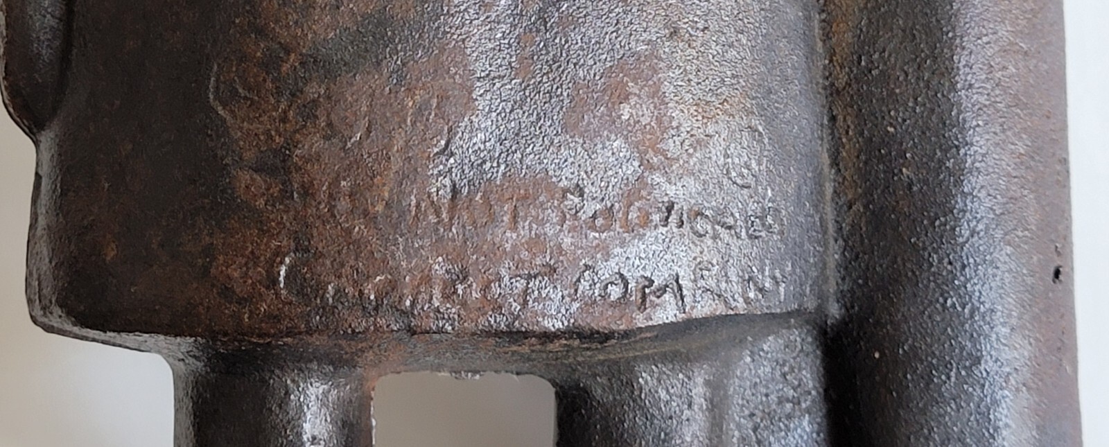 JANET RENO Cast Iron Bank WACO Siege ©1995 The Not Politically Correct Co RARE