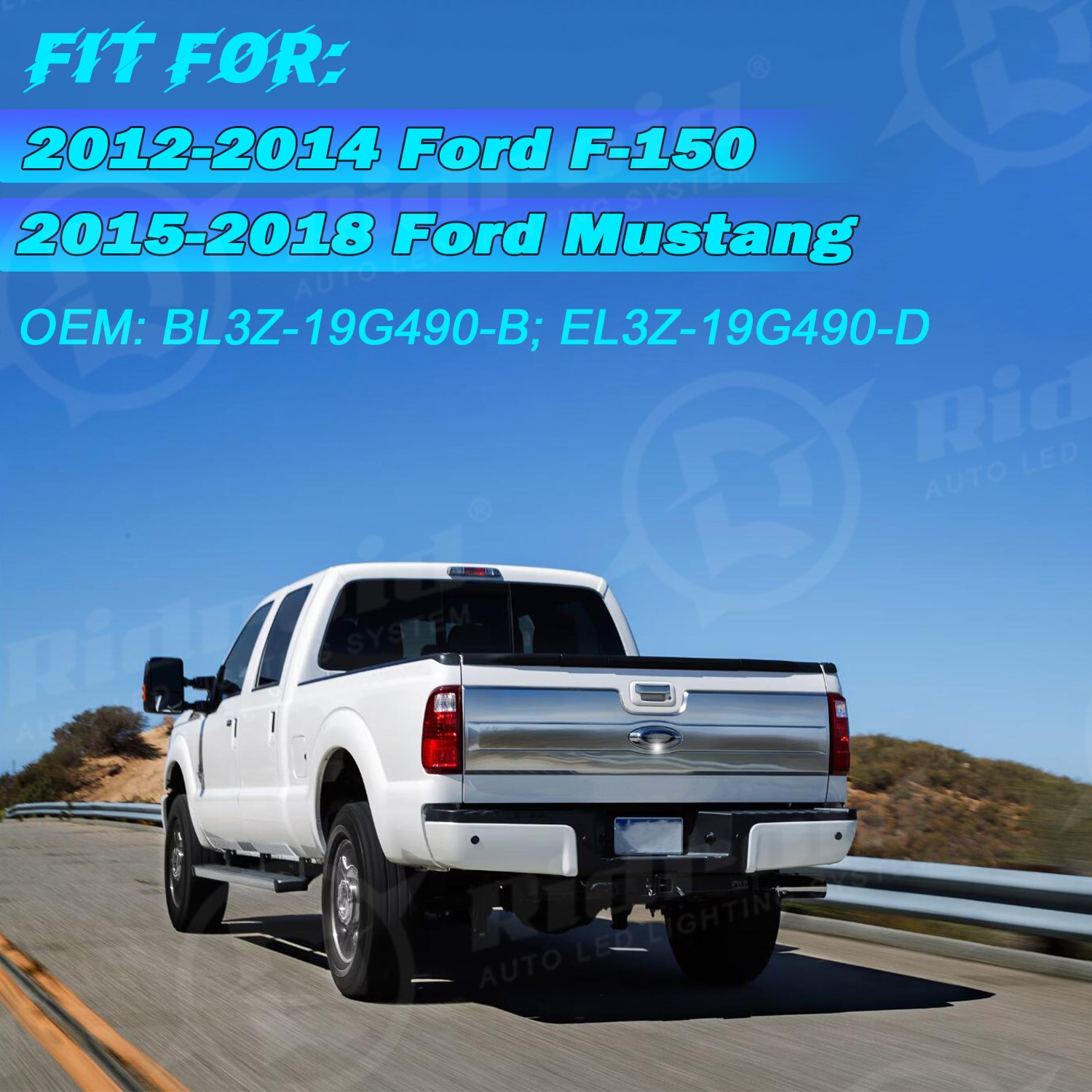 New OEM 2012 - 2014 Ford F150 Backup Reverse Parking Camera EL3Z-19G490-D