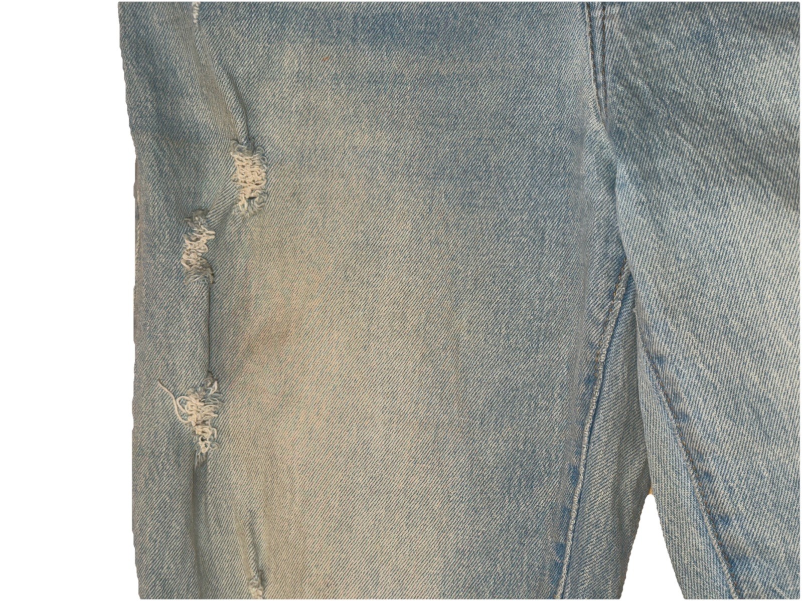 Abercrombie & Fitch The Boyfriend Mid Rise Distressed Blue Jeans Womens 29/8