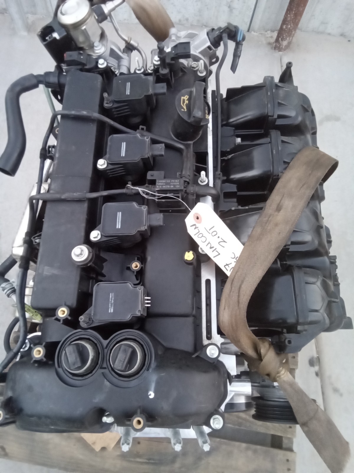 13-16 FORD FUSION 13-16 LINCOLN MKZ 13-16 MKC 2.0L ENGINE MOTOR W/TURBO ASSEMBLY