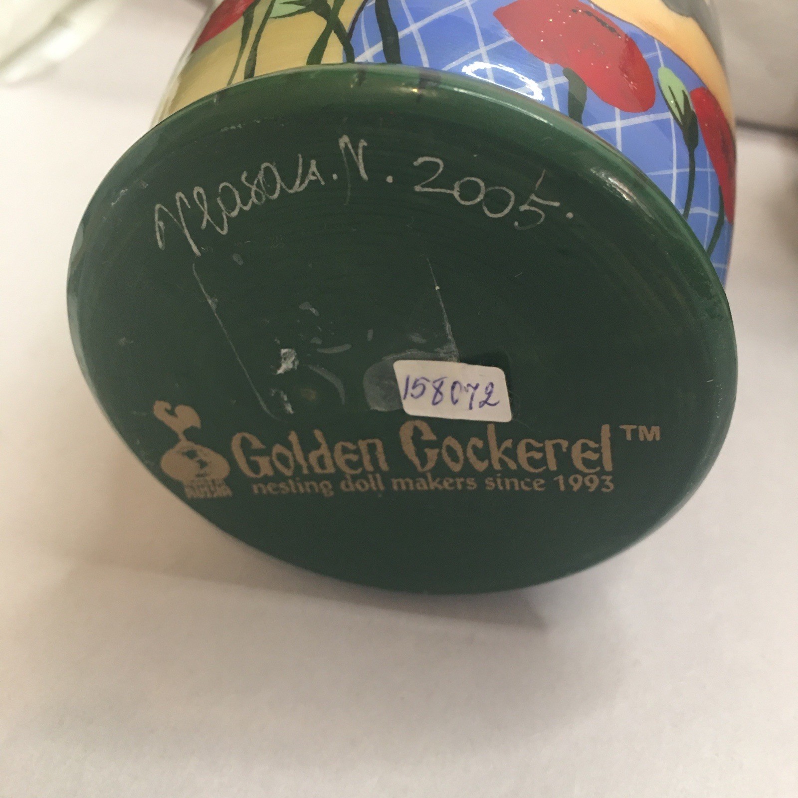 Wizard of Oz Golden Cockerel Collection Russian Nestling Dolls Signed by Artist