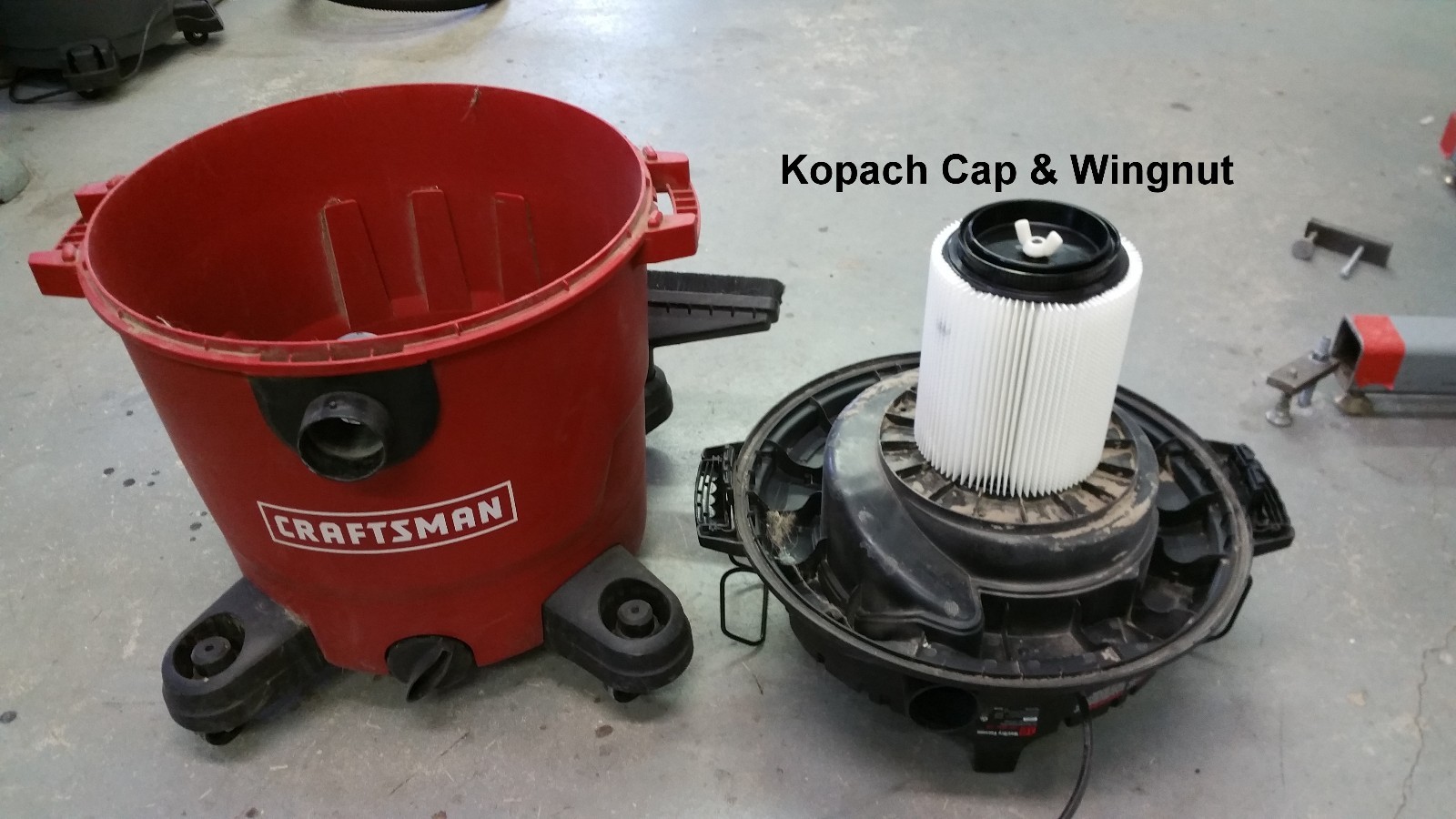 Craftsman & Ridgid Replacement Filter By Kopach, Part # 17816
