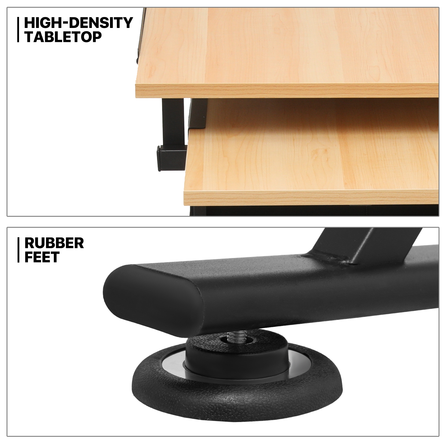 Drafting Drawing Table[STOOL+DRAWER]Adjustable Wood Tabletop Craft Work Station