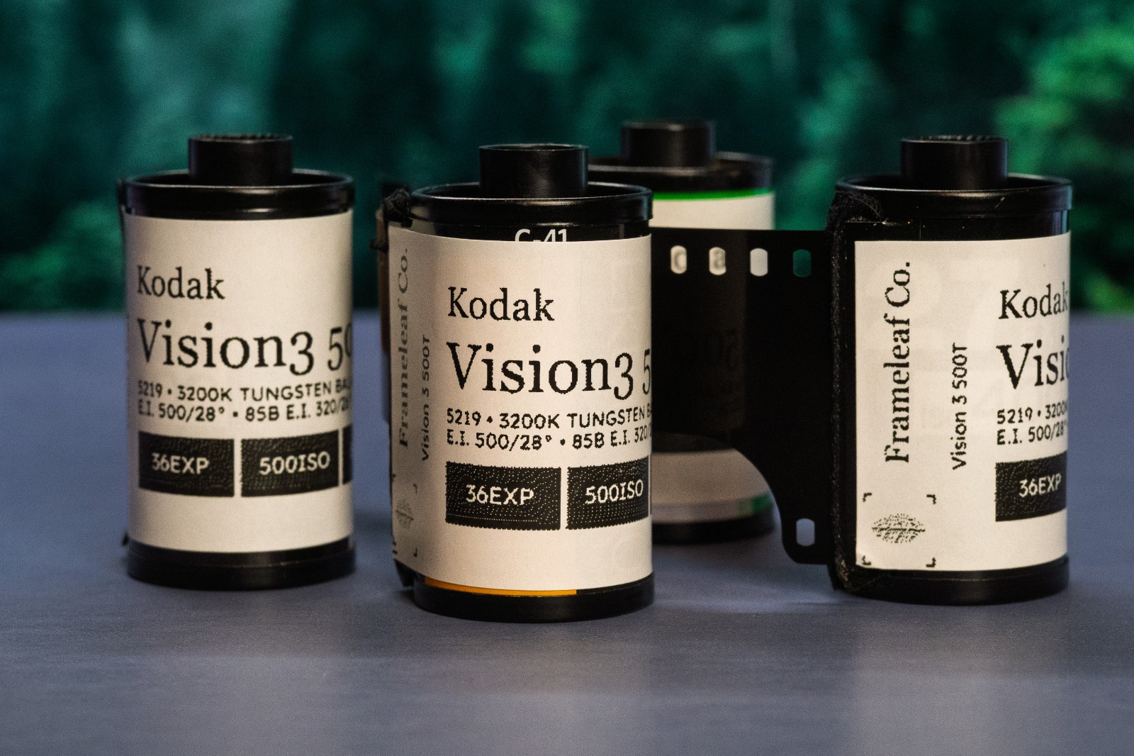 Kodak Vision3 500T 5219 35mm film 36exp iso 500 process ECN-2