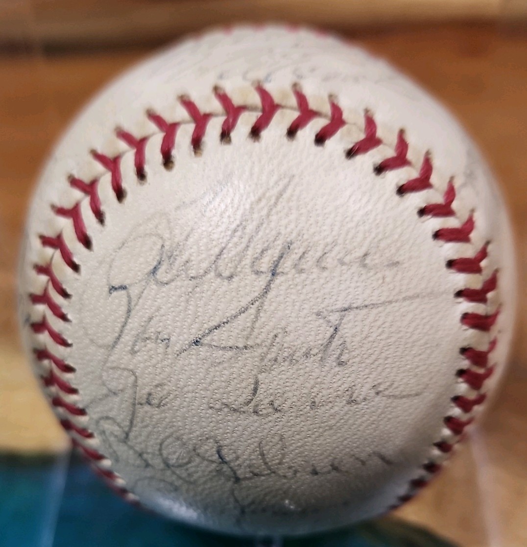 ⚾️1972 All-Star Team Signed Baseball! Clemente/Mays Sweet Spot! Hank Aaron*JSA⚾️