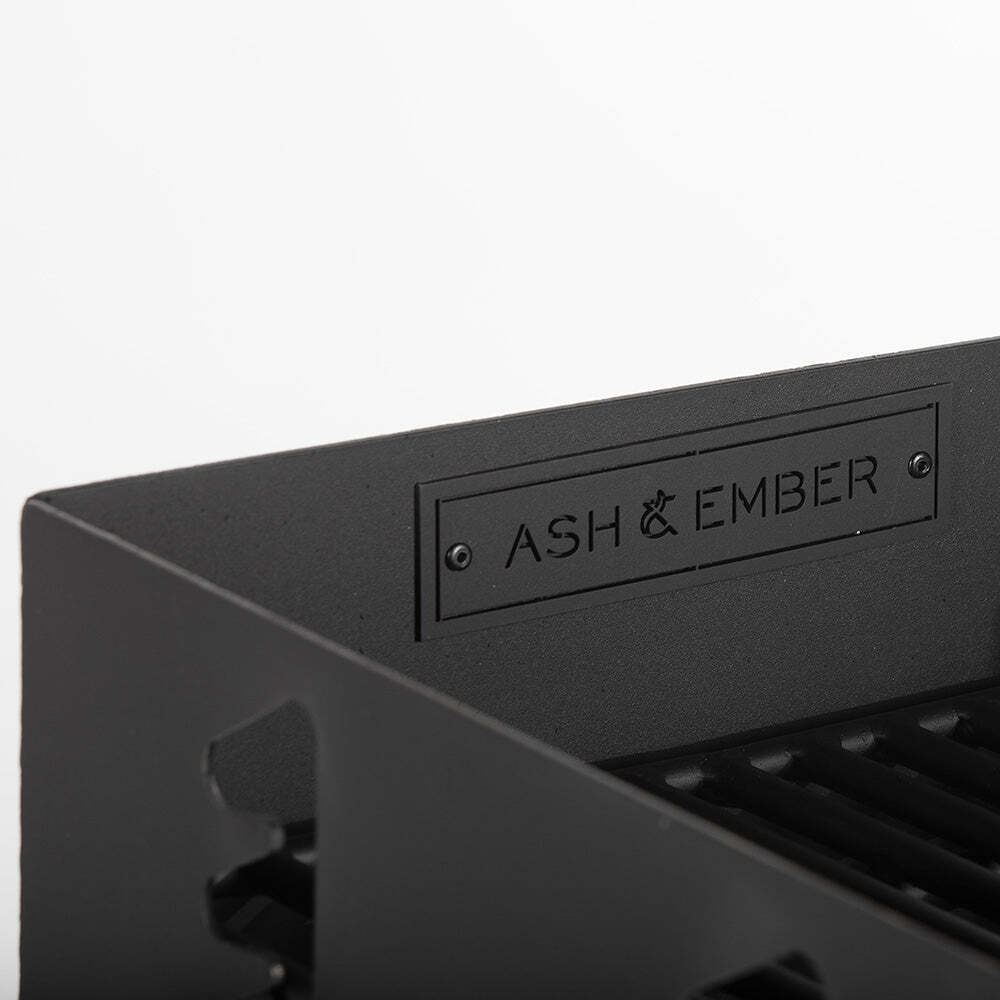Ash & Ember Park Style Charcoal Grill, 256 Sq. In Single Post Outdoor Grill