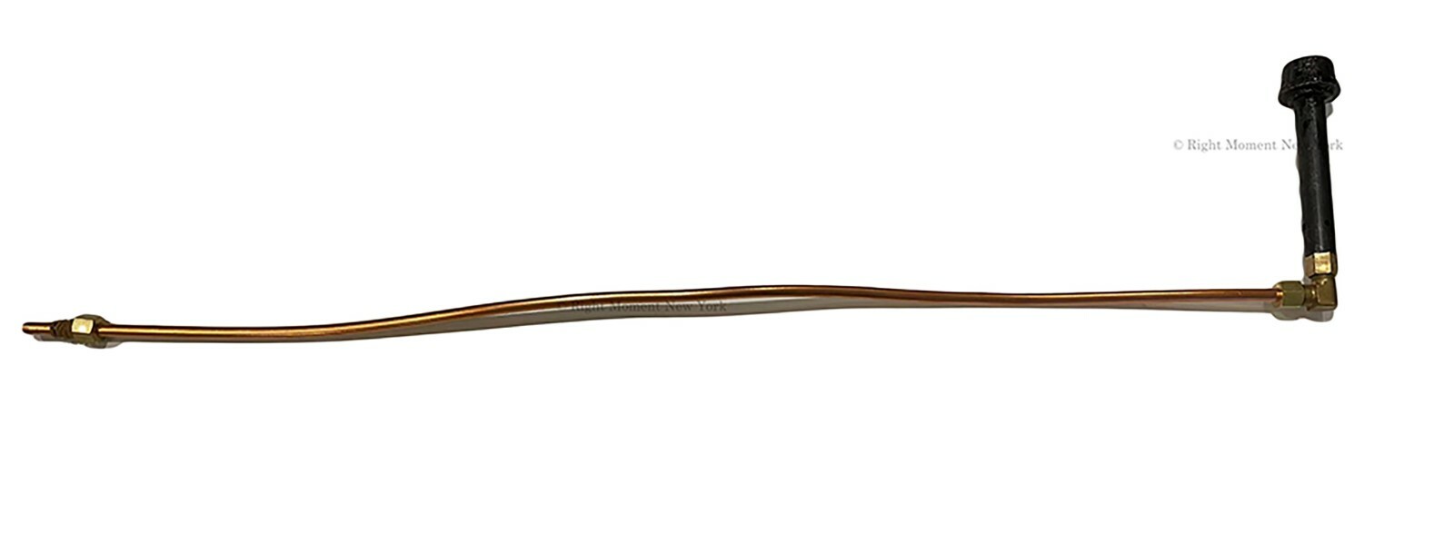 24"W Pilot Tube with Pilot Head 4"H for Commercial Wok Range Parts, Natural Gas