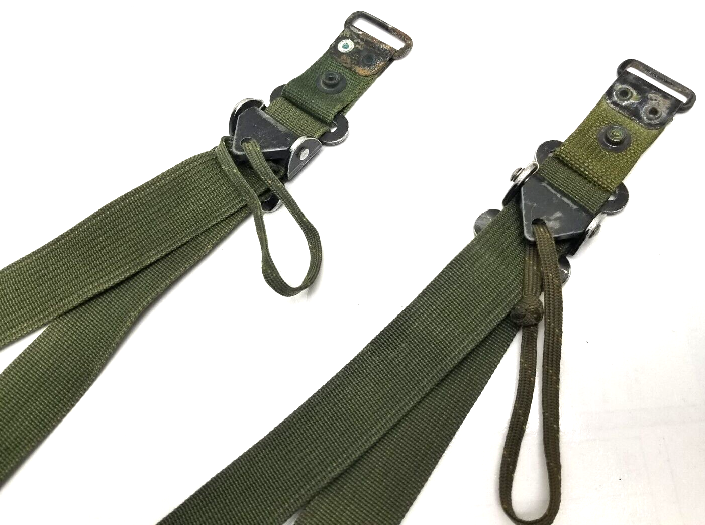 QTY (2) USGI Military ALICE PACK QUICK RELEASE METAL BUCKLE For SHOULDER STRAPS