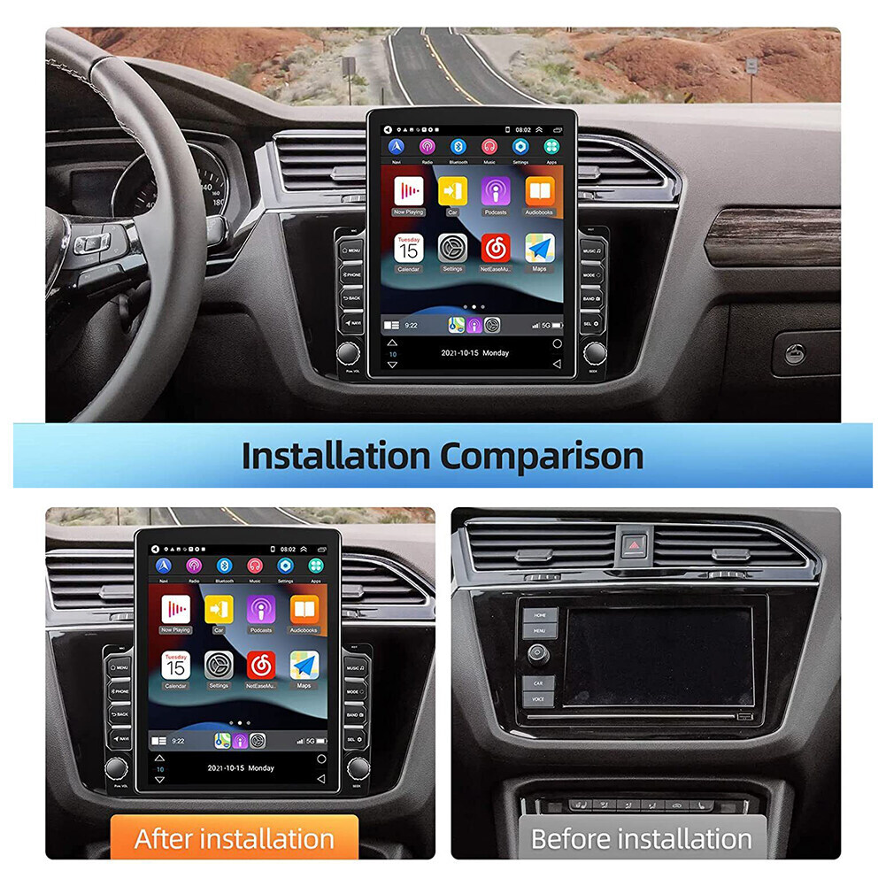 9.7" For Toyota Camry 2007-2011 Android CarPlay Car Stereo Radio GPS Navi