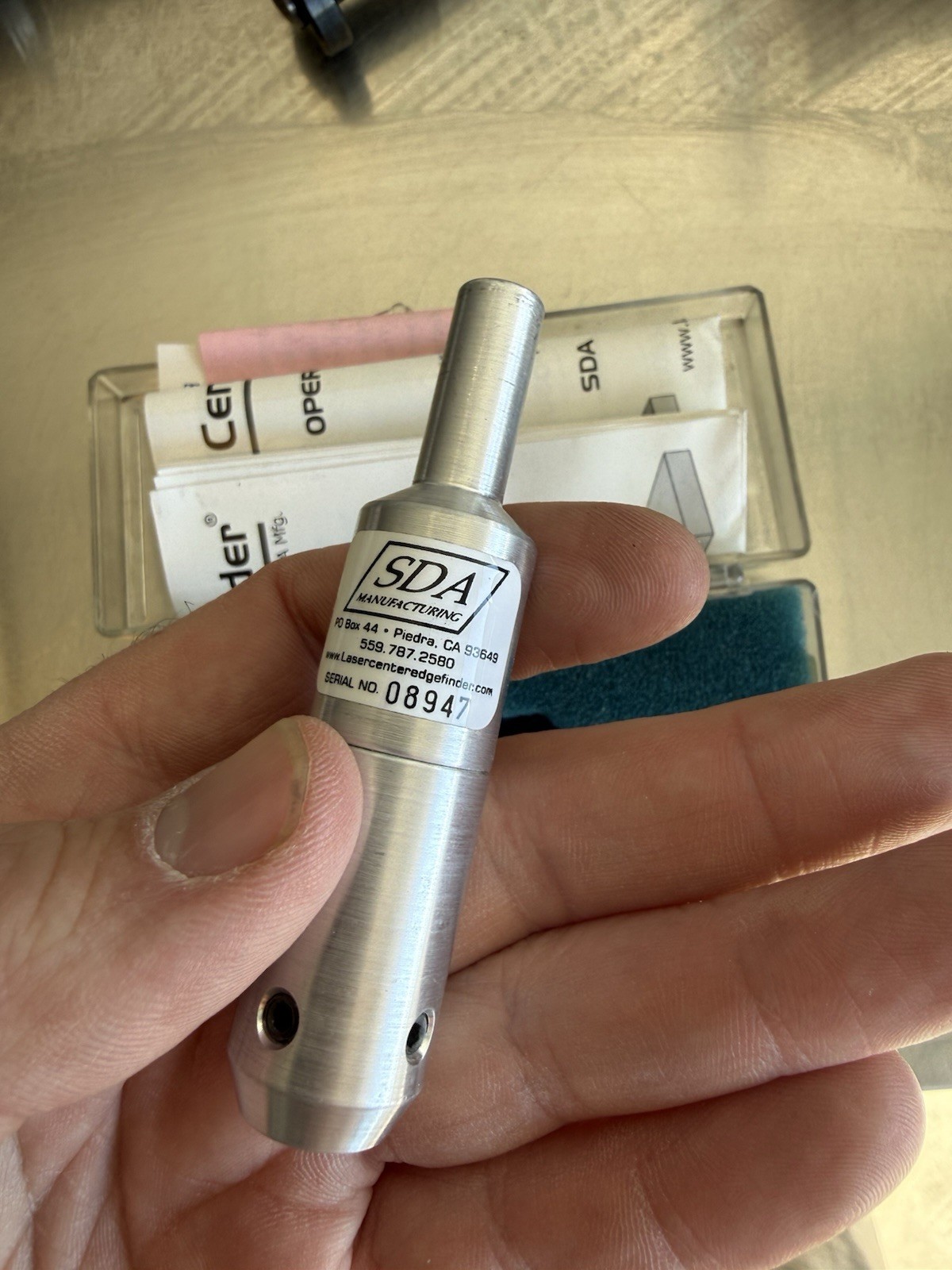 SDA Laser Center/Edge Finder