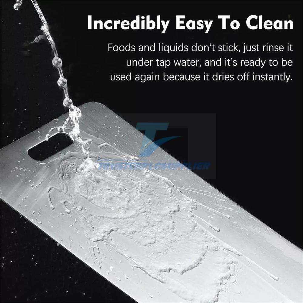 Titanium Cutting Board Double-Sided Titanium Cutting Boards for Kitchen Camping