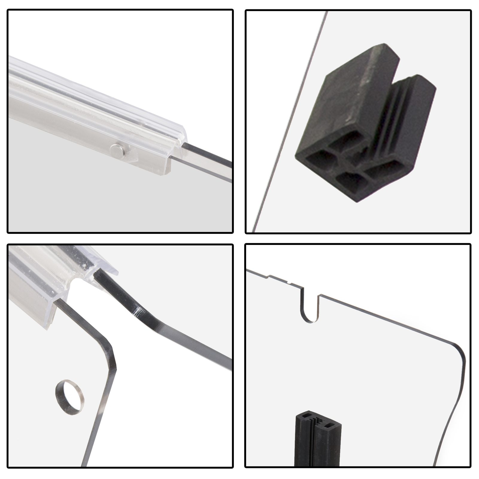 Clear PC Folding Windshield Windscreen Golf Cart Part For Yamaha G14 G16 G19