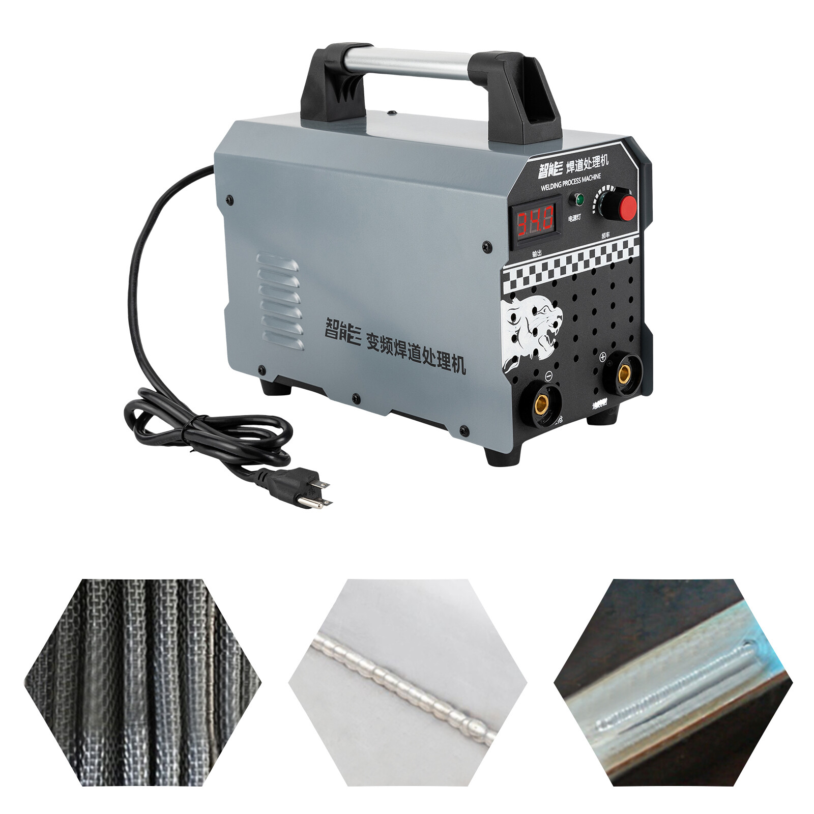 1000W Welding Bead Processor Weld Cleaning Machine For Metal/arc/laser Welding!