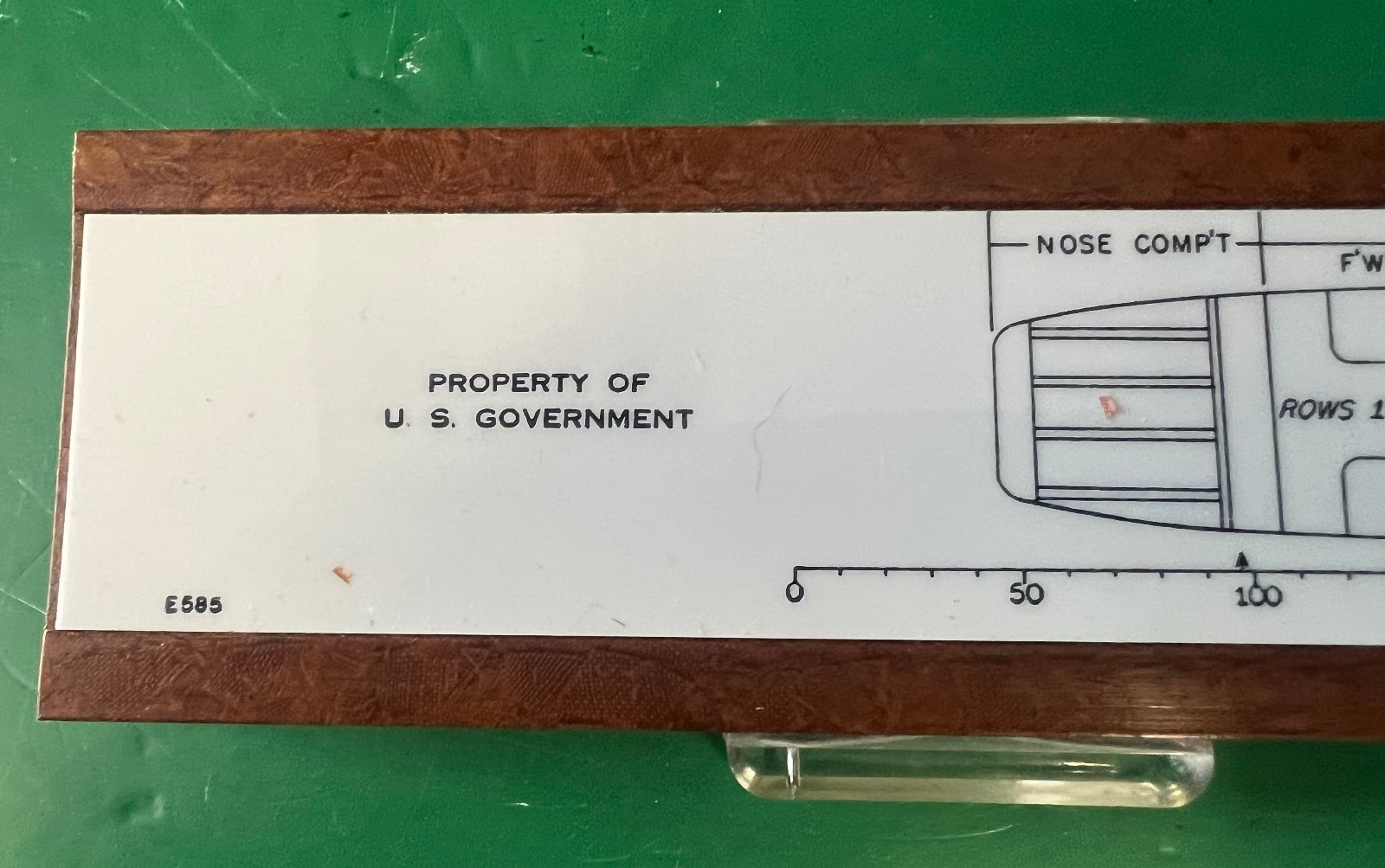 ARMY AIR FORCES CG-4A INVASION GLIDER LOAD ADJUSTER