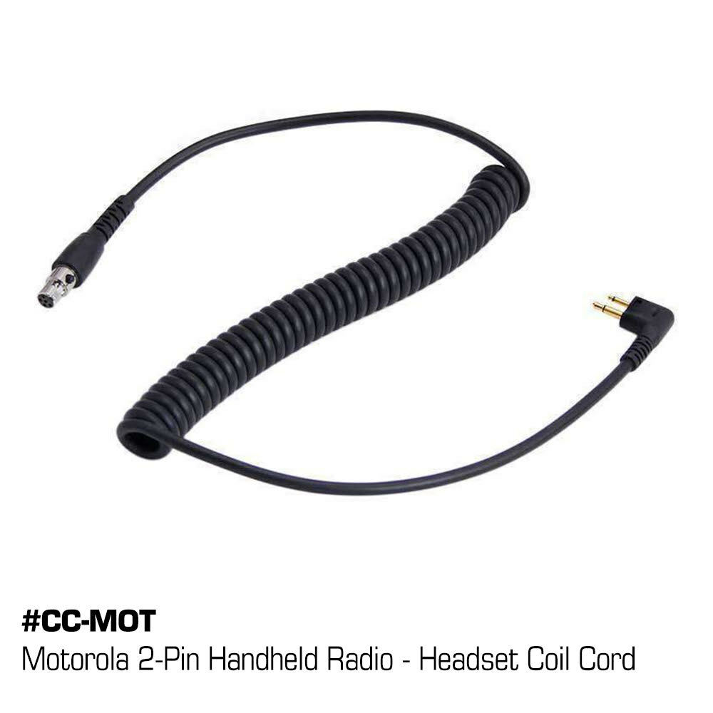 Rugged Radios H41 Headset w/ Motorola Adapter Racing Electronics Communications