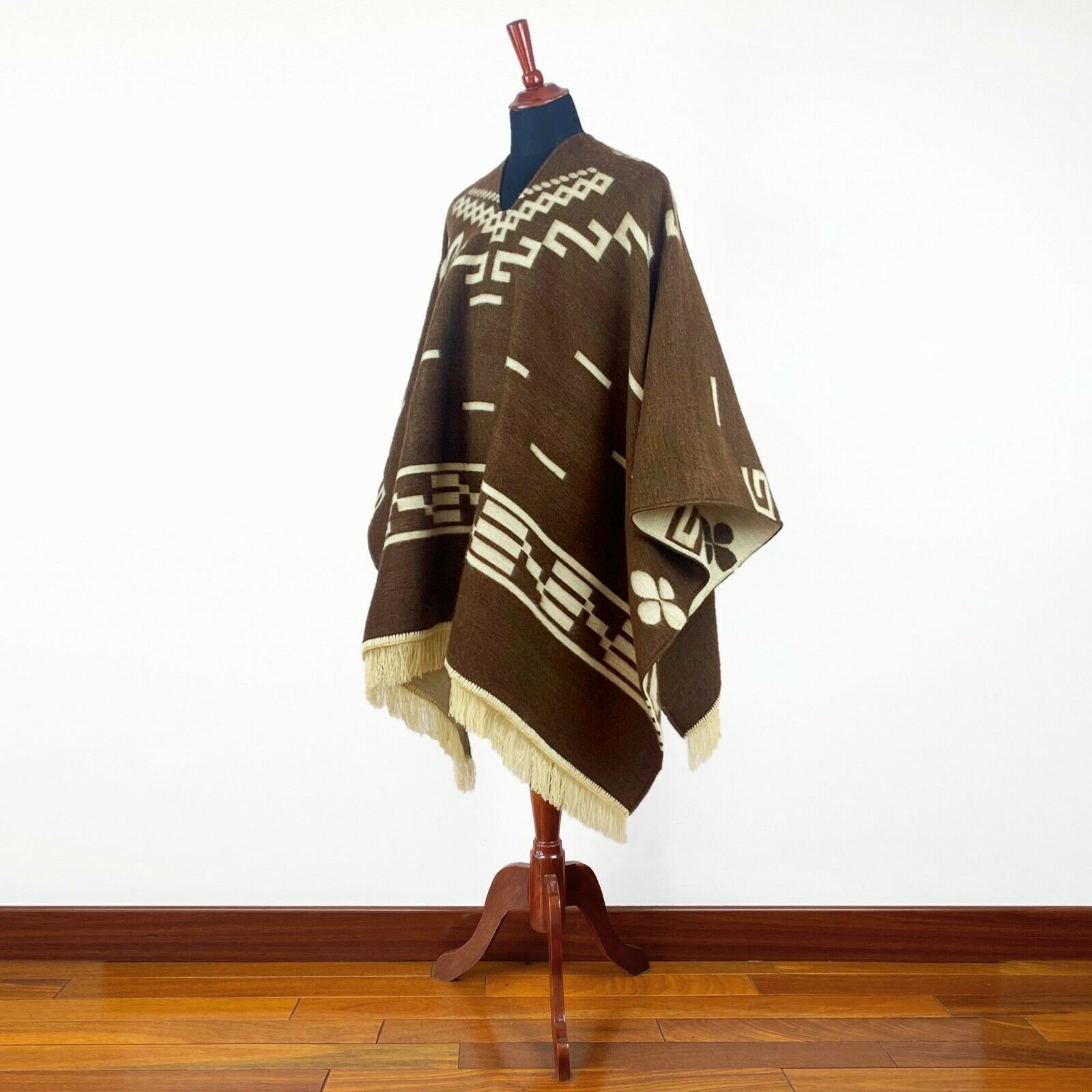 Clint Eastwood Western Cowboy Poncho Serape replica handmade of Alpaca wool