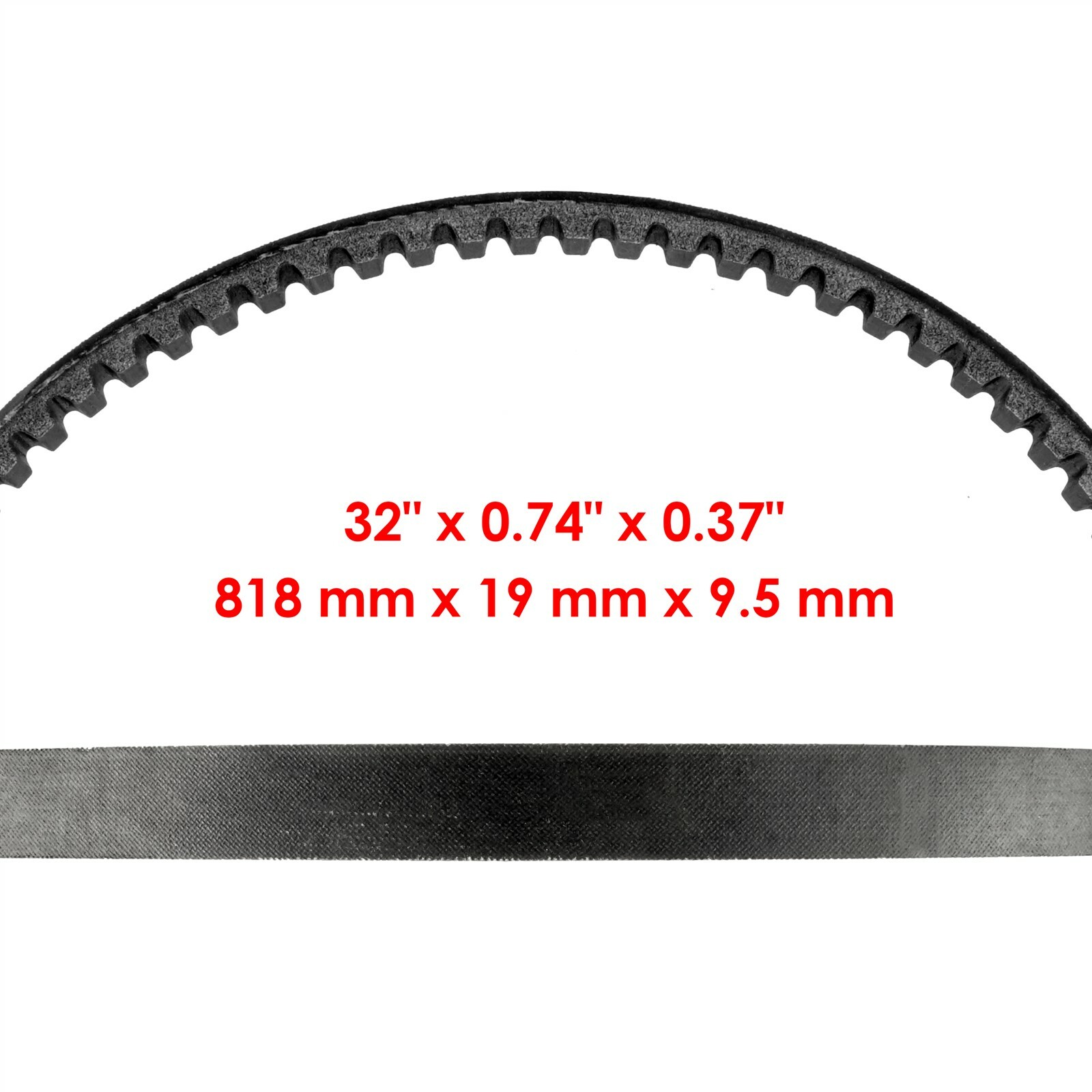 Replacement Drive CVT Belt for Polaris Phoenix 200 ATV 2005-2024 0452496