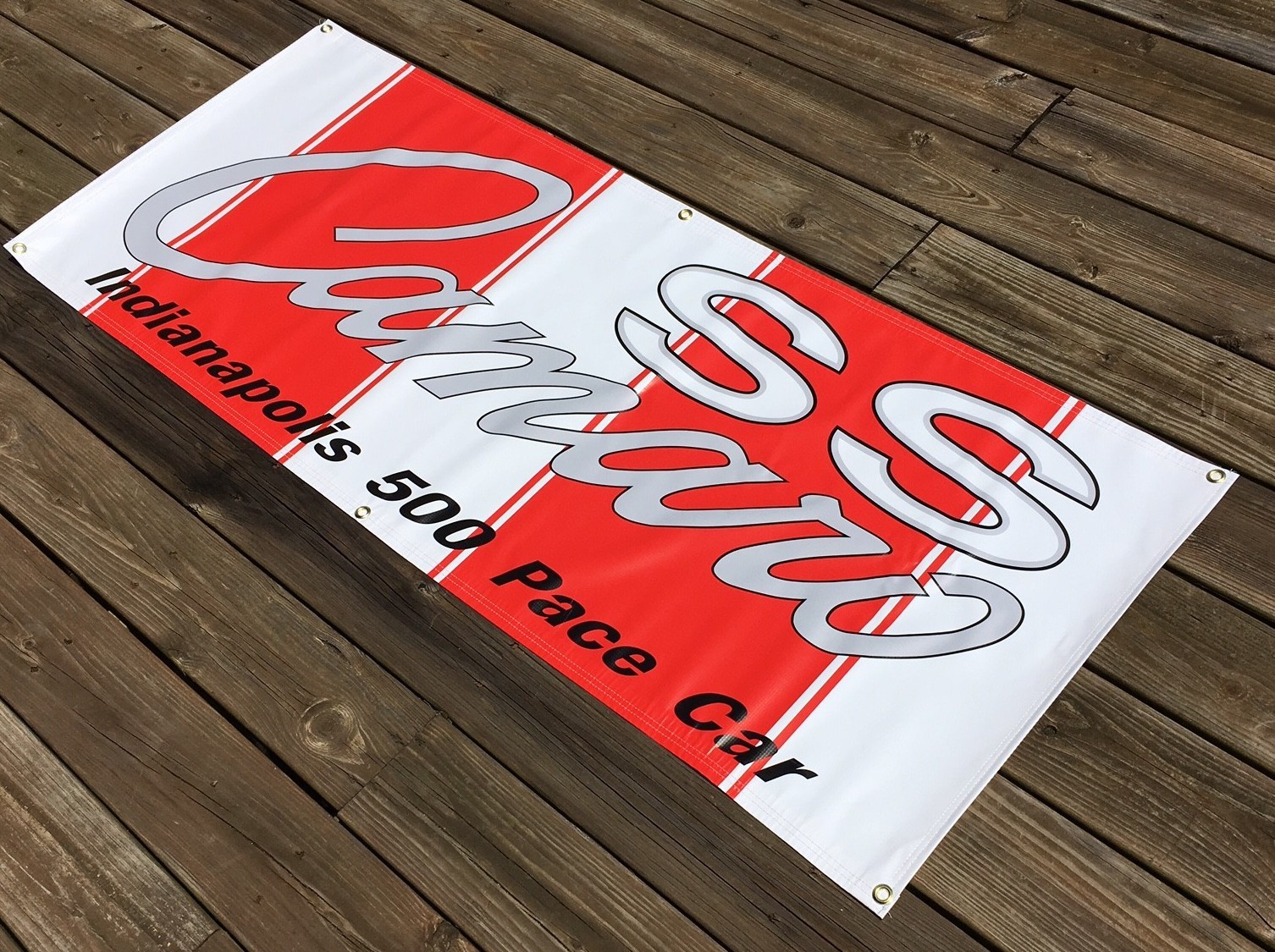 1969, 2011 CAMARO INDY PACE CAR Garage Banner Sign (Large 2'x5')