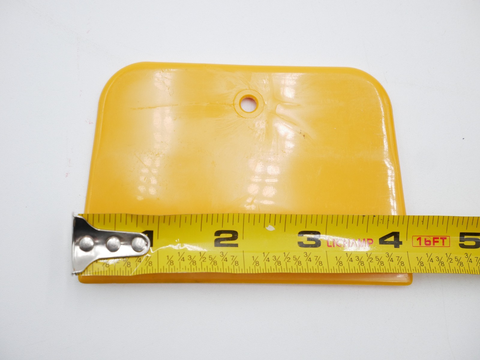 4" Reusable Yellow Plastic Spreaders (50-Pack) for Auto Body Filler