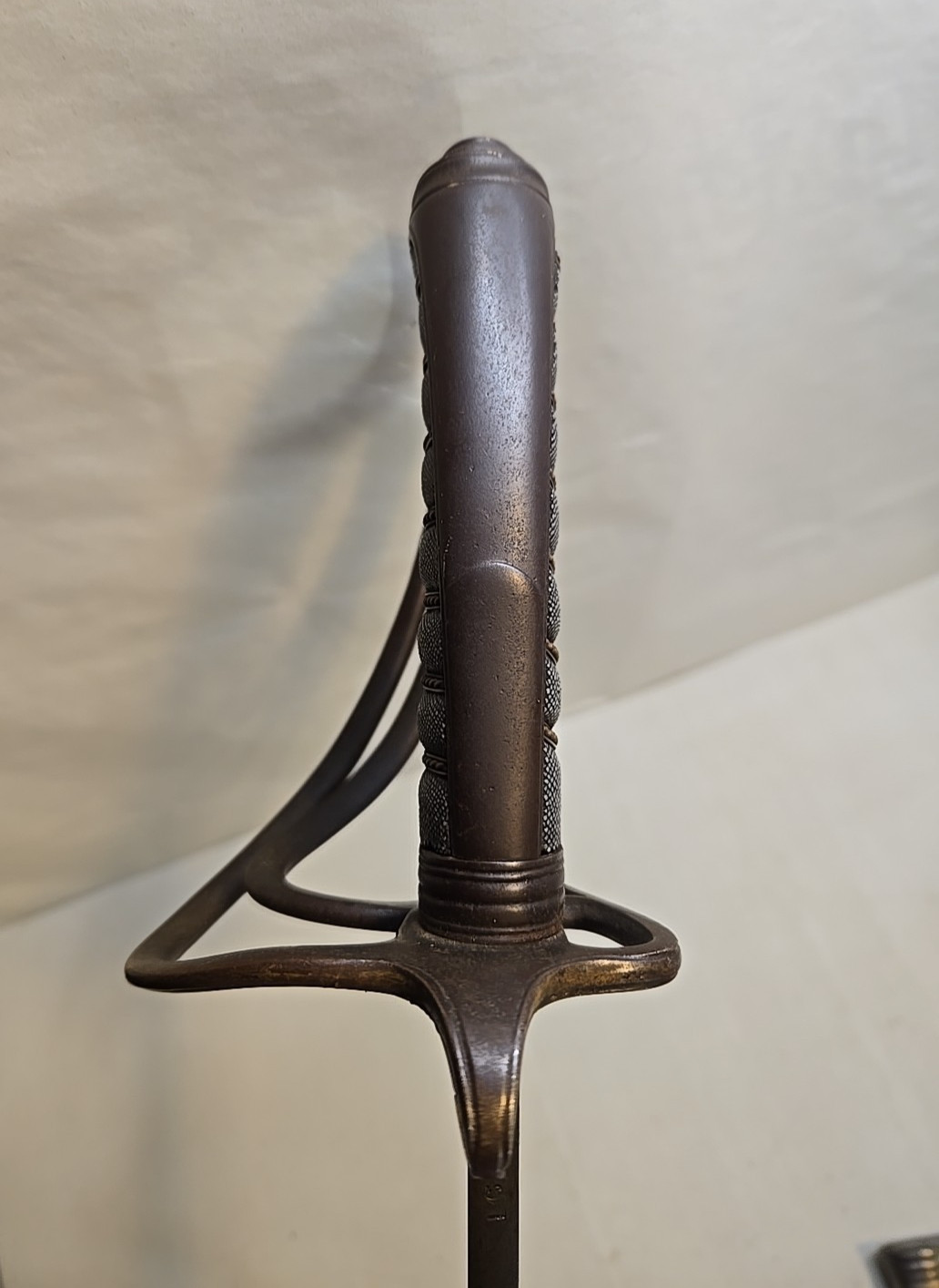 Pre-WWI British Pattern 1827 Volunteer Rifle Officers Sword w/Scabbard - Etched