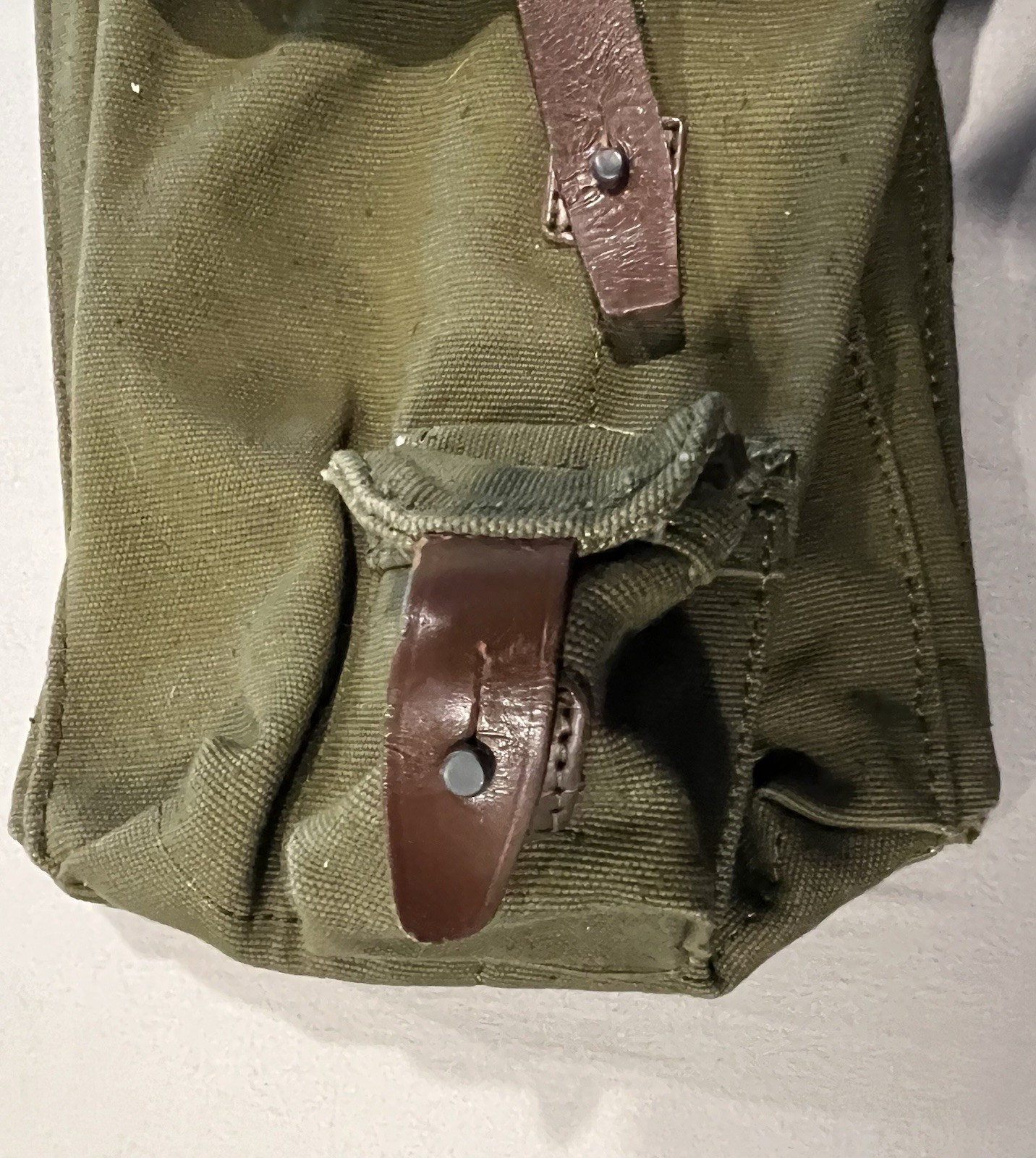 🇹🇩 Romanian Pouch 7.62X39 5.45x39 Canvas Magazine W Shoulder Strap 4-cell Long