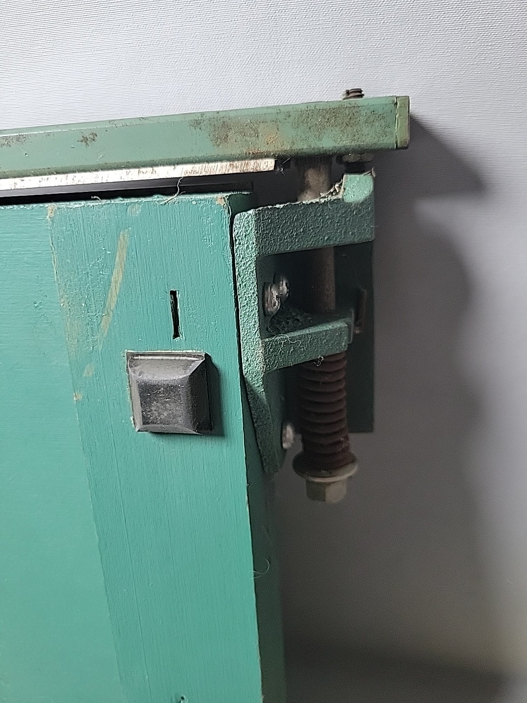 Vintage 13" Premier Brand Guillotine Paper Cutter. Manuf by Photo Materials Co.