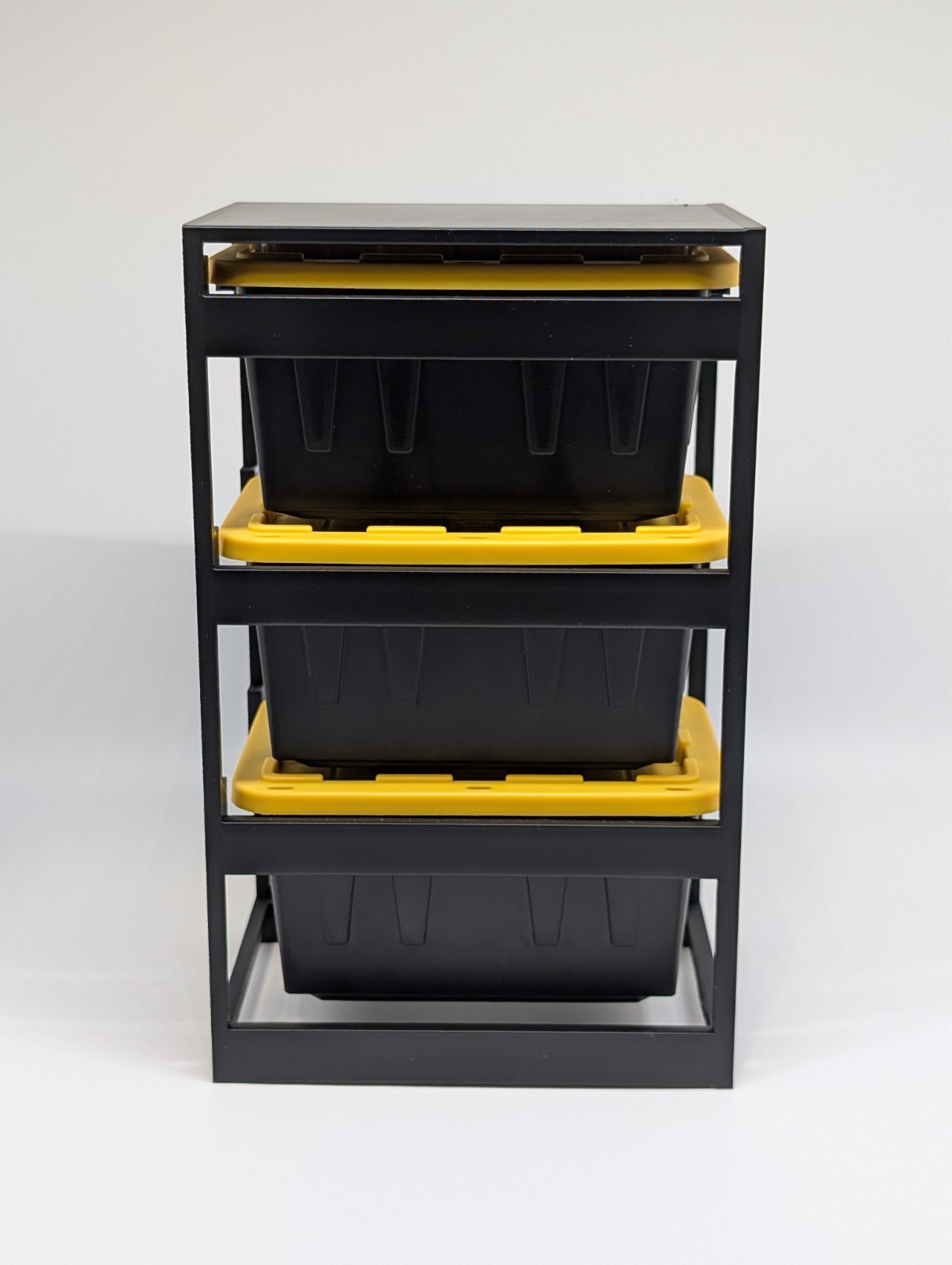 Storage Rack for Lowe's Teeny Totes 6036639 (Bins not Included)