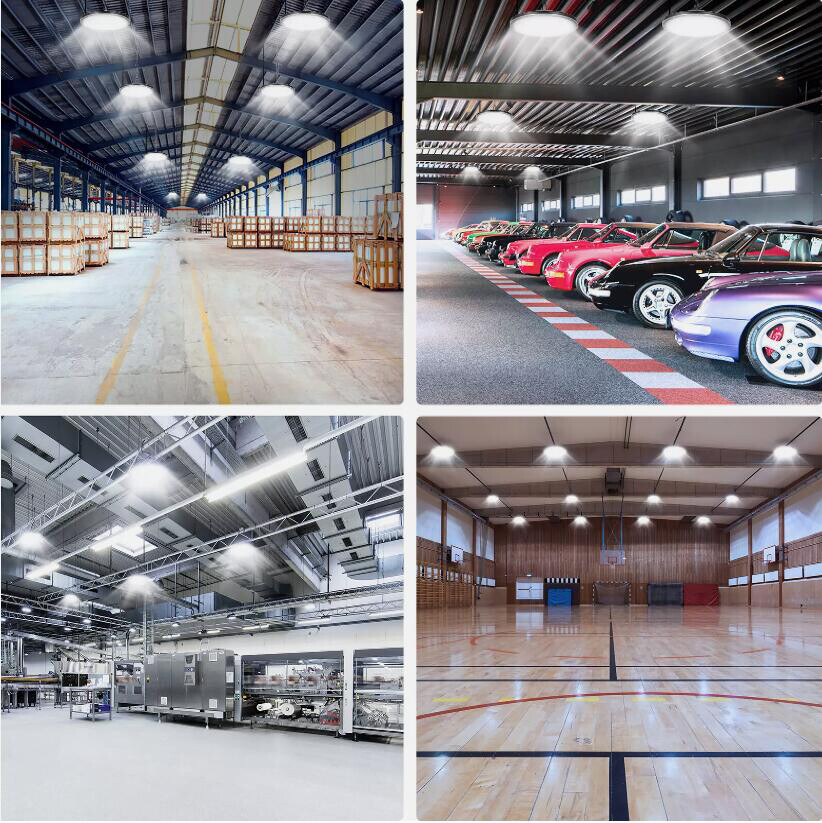 20 Pack Led UFO High Bay Light 100W Warehouse Factory Commercial Industrial Shop