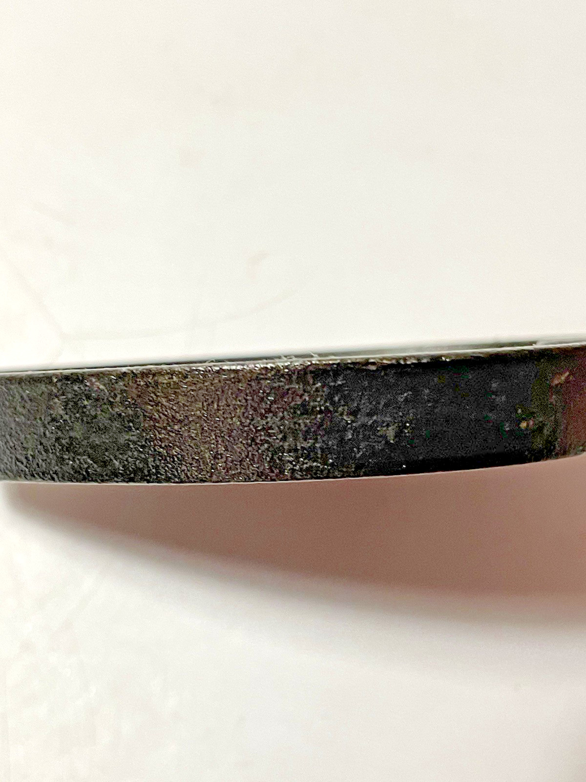 Galerie Stamped Black Cast Iron Heart Shape 5” Skillet Pan