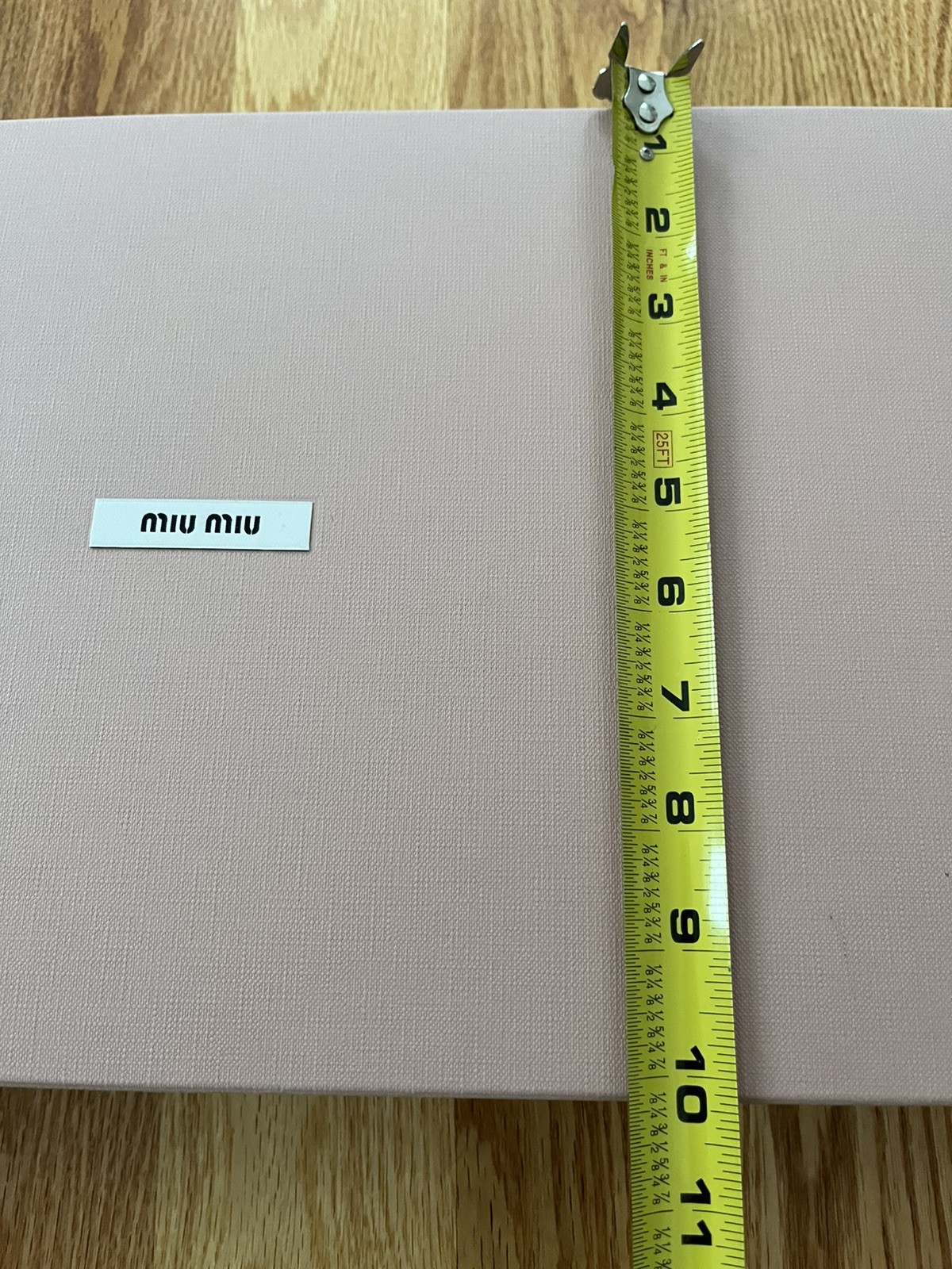 Miu Miu Authentic Empty Gift Box 16x10x3 w/tissue