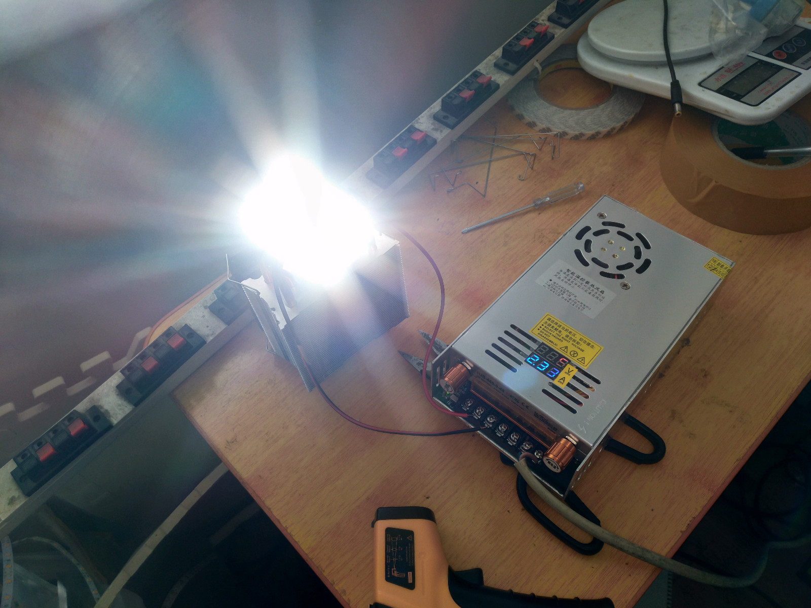 High CRI 95+ Ultra Bright 100W DIY COB LED Daylight 5600K DC36-38V 2.5A 10000LM