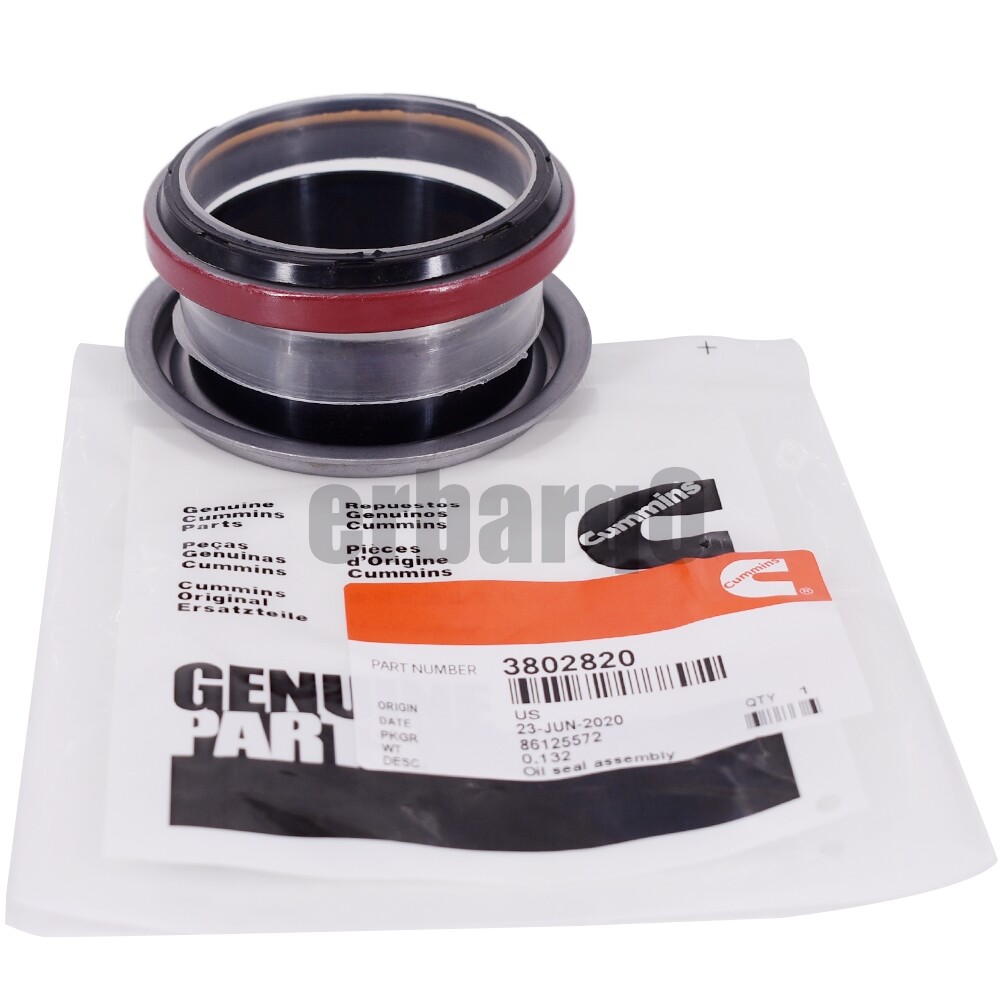 3802820 Cummins Front Main Crankshaft Oil Seal Wear Sleeve For 89-12 Dodge 5.9L