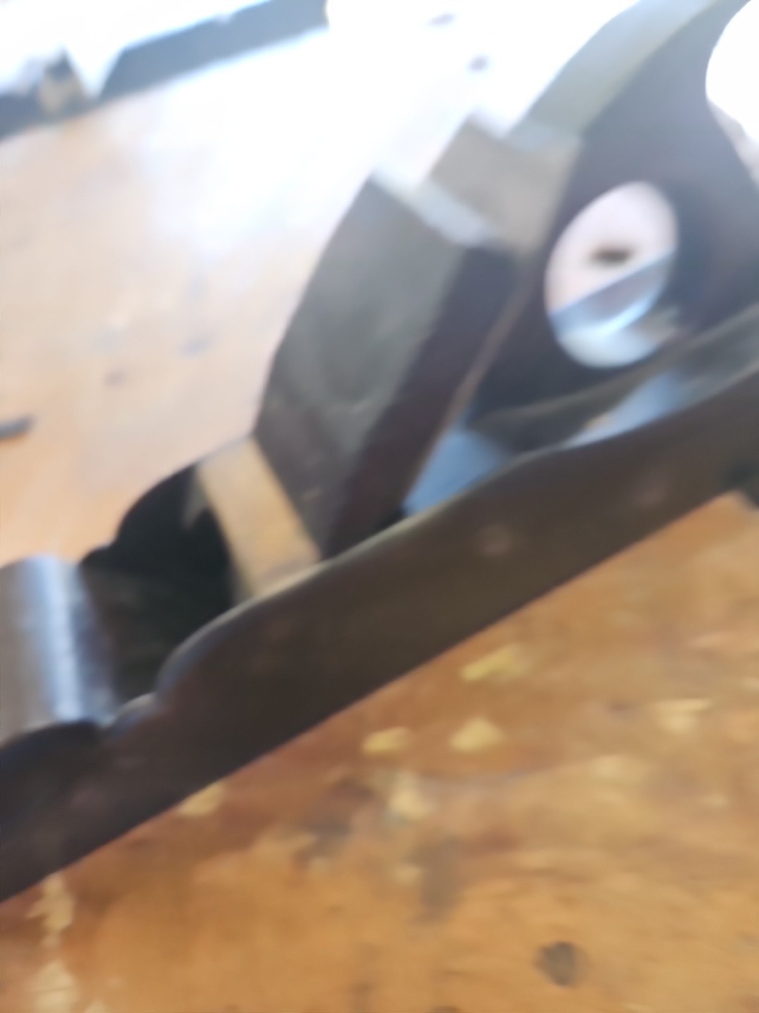 British Infill Plane Only Makers Mark Are Moulson Brothers Stamp On Iron Blade