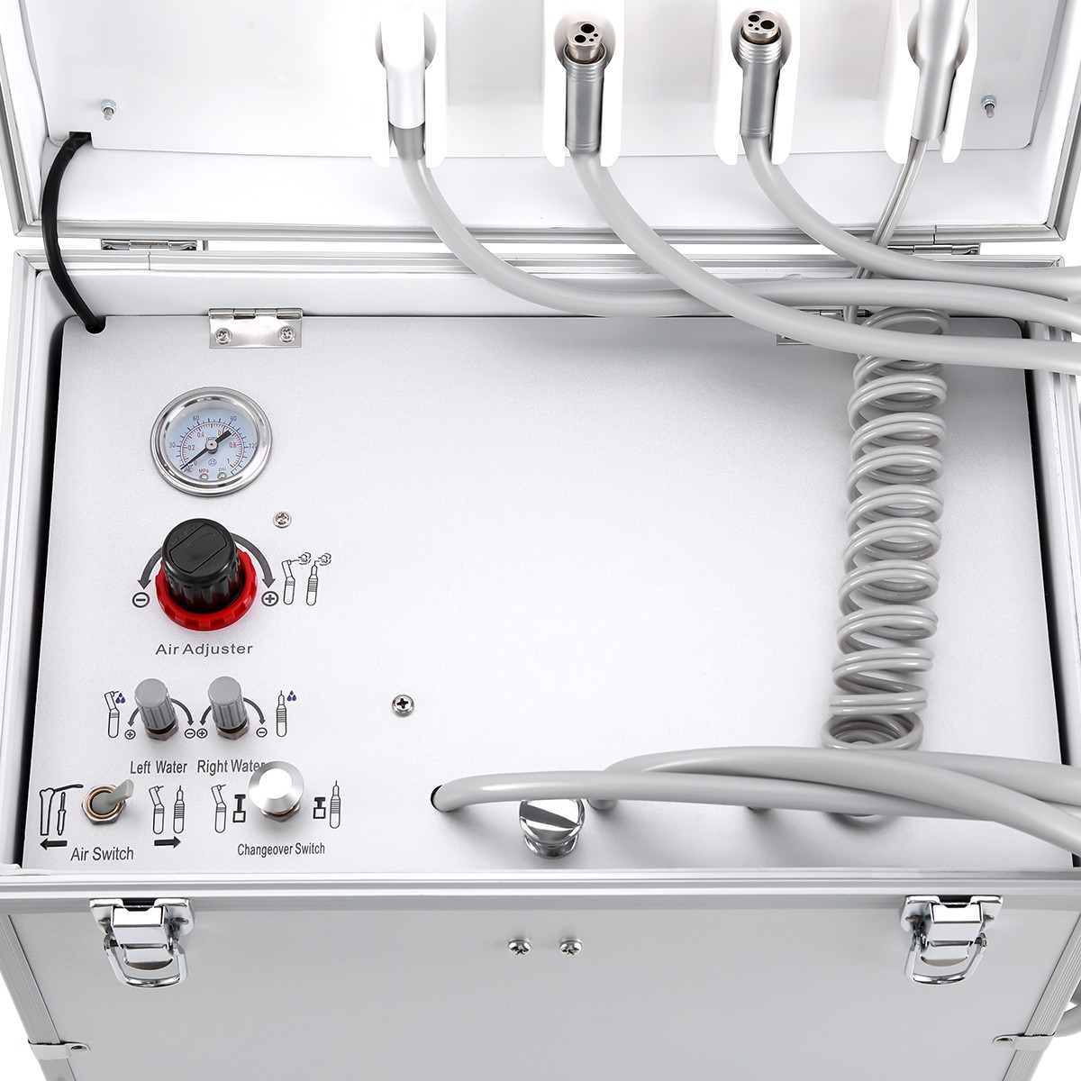 18L Dental Autoclave Steam Sterilizer/Delivery Unit Suction with Air Compressor