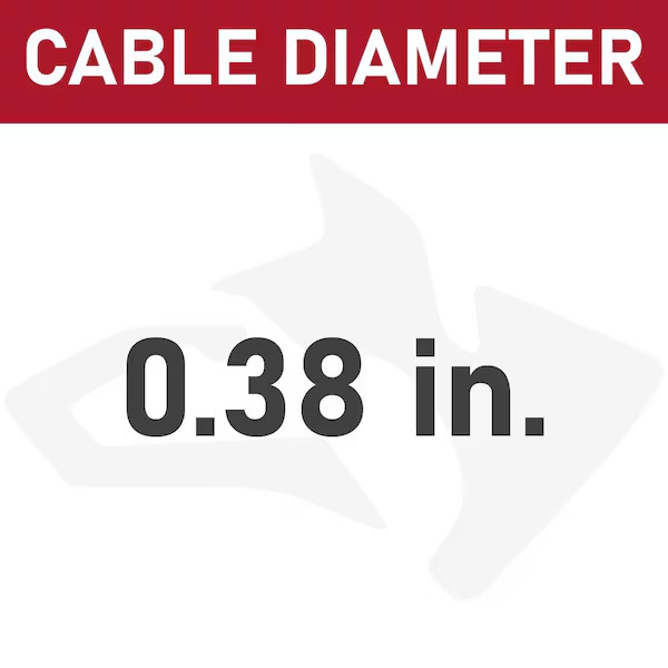 Husky 3 ft Toilet Drain Snake Auger for Clog Removal