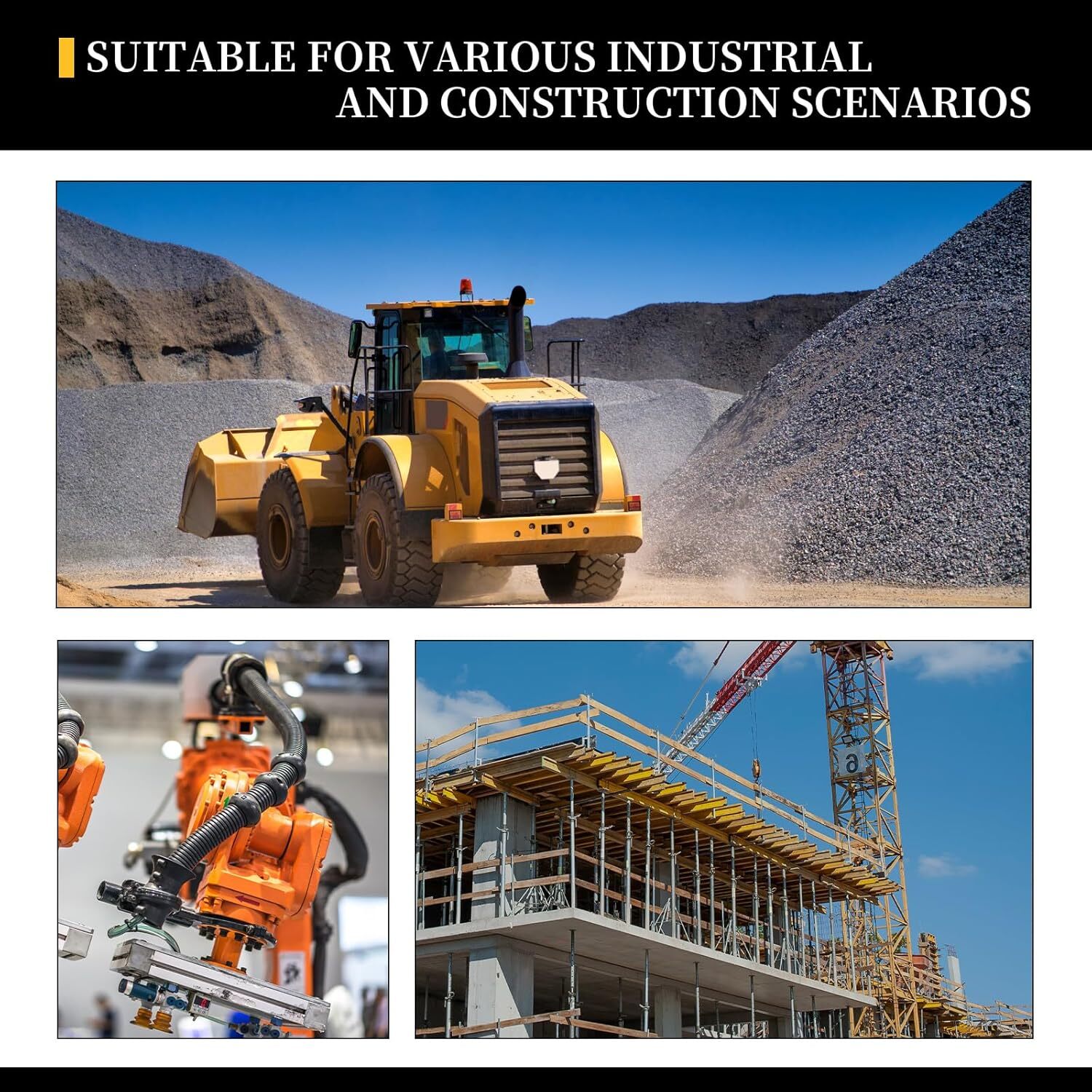 60Ton Single Acting Hydraulic Cylinder 2" Stroke Hollow Jack Ram RCH-6050