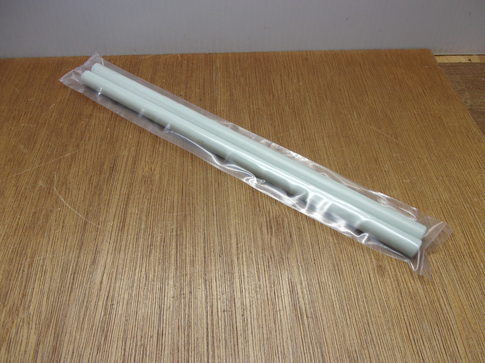 (Qty.2) 1/2" X 12" Fibergrate Fiberglass Dynaform Solid Rod Iso Natural