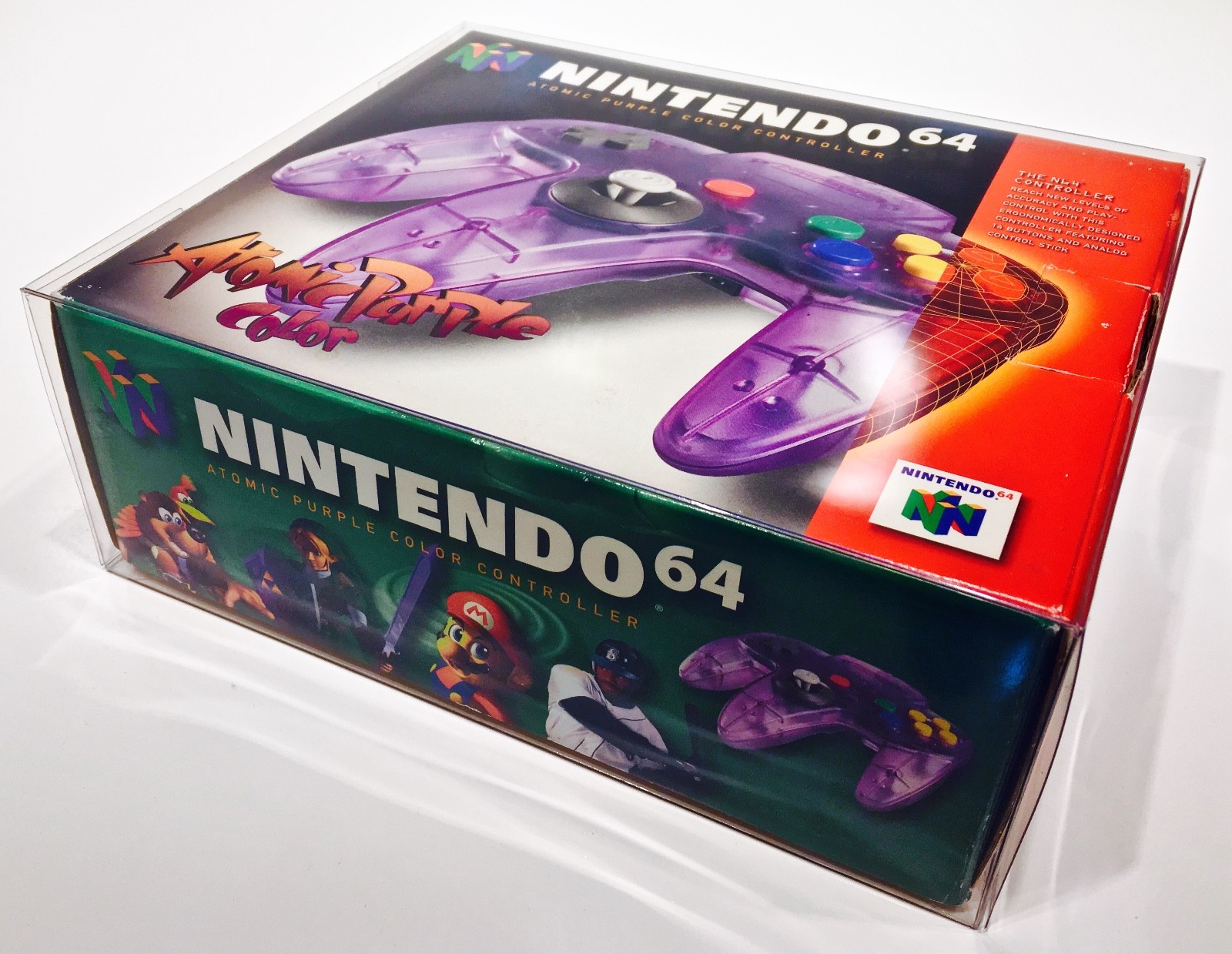 1 N64 CONTROLLER Box Protector! Custom Made Acid-Free Cases Nintendo 64 Boxes